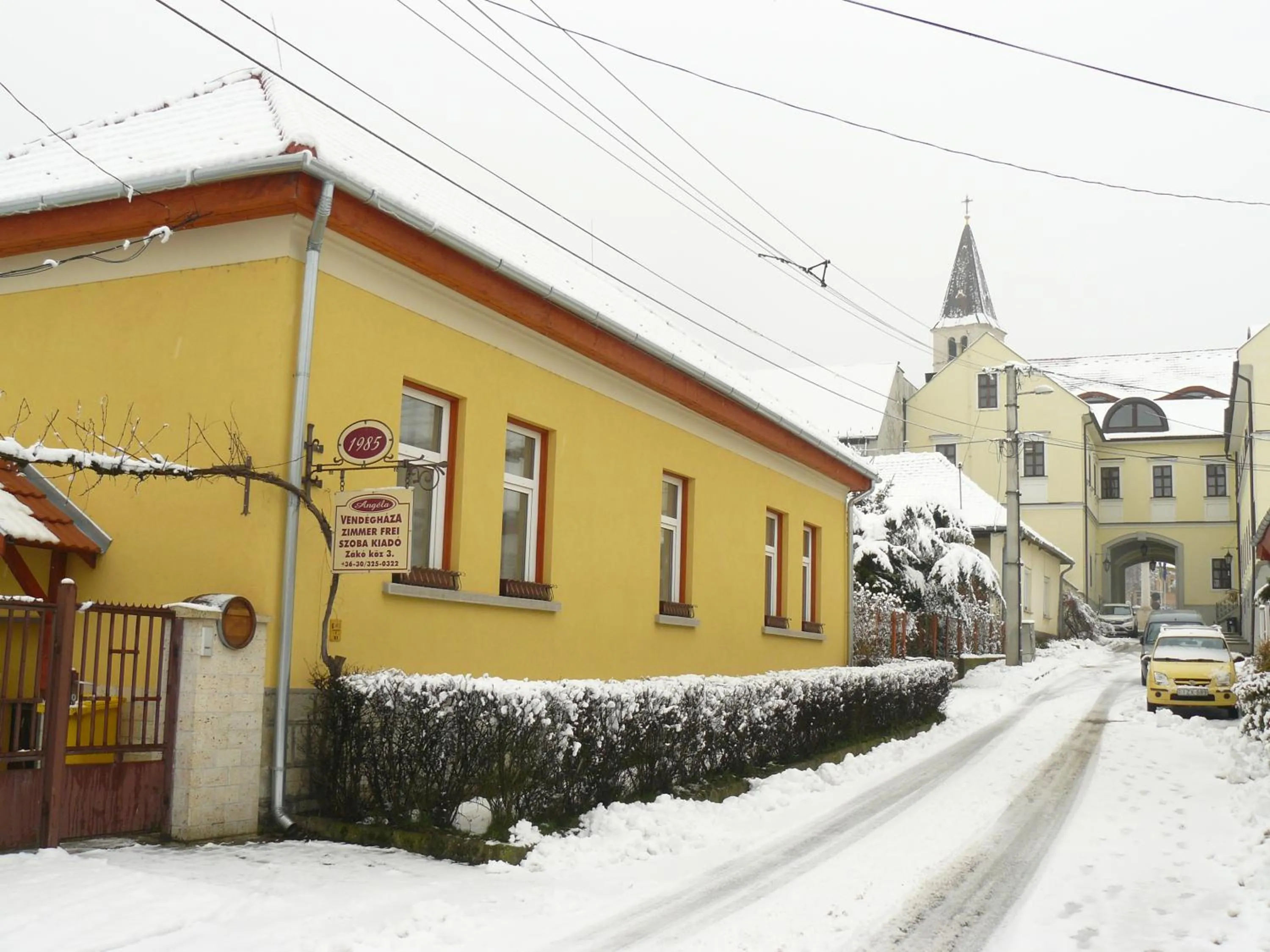 Winter in Angéla Vendegház