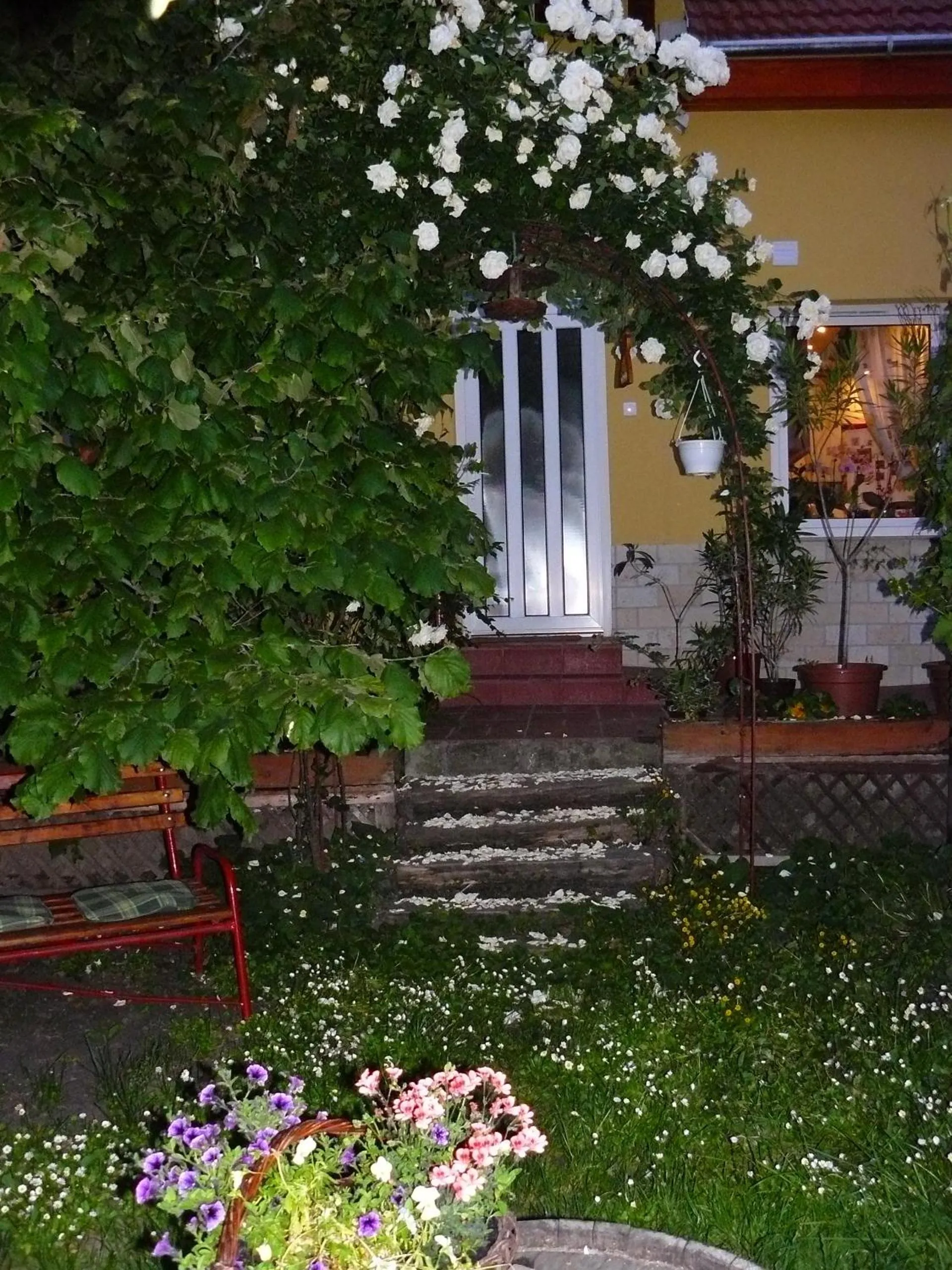Garden in Angéla Vendegház