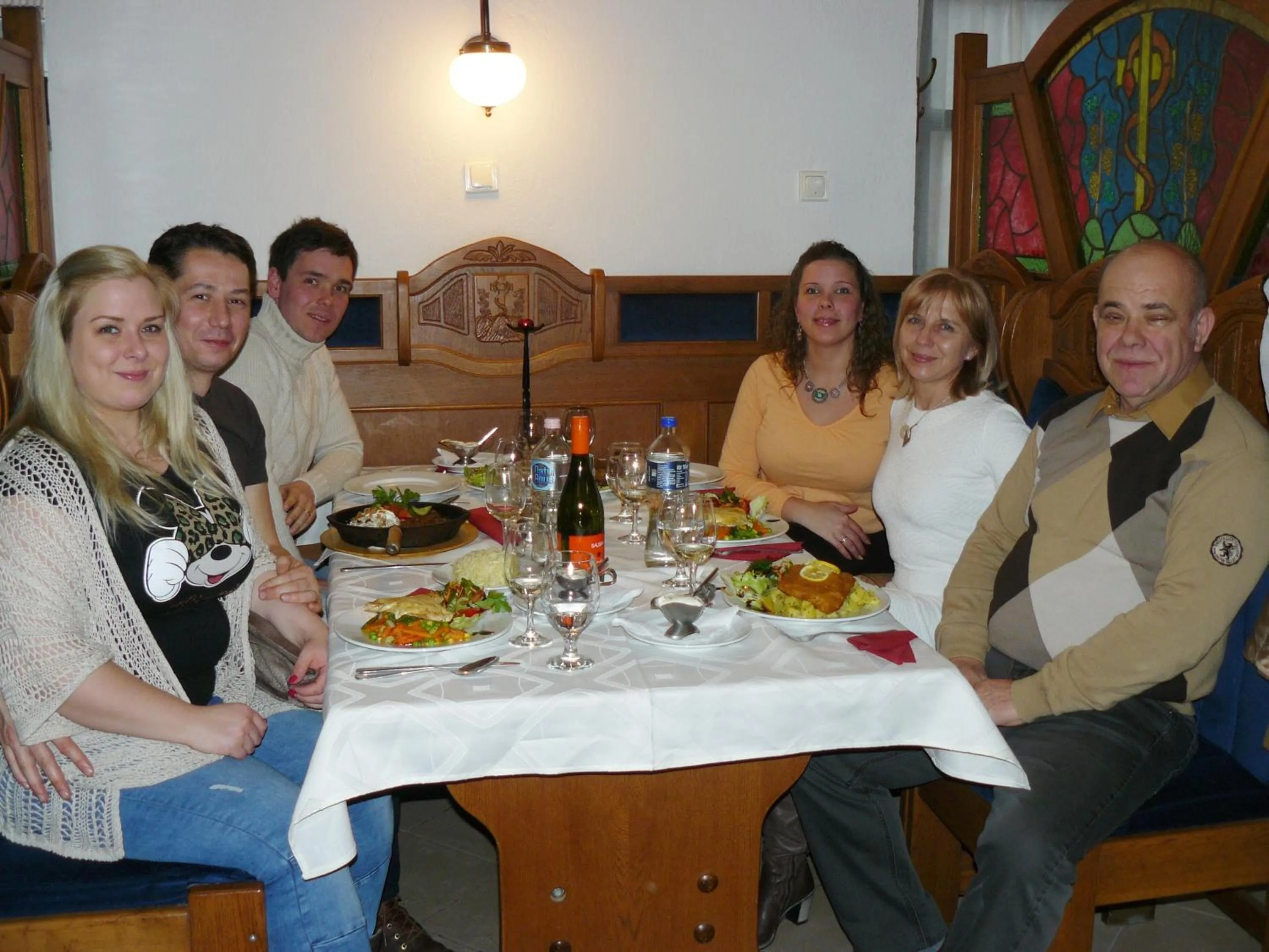 Family in Angéla Vendegház