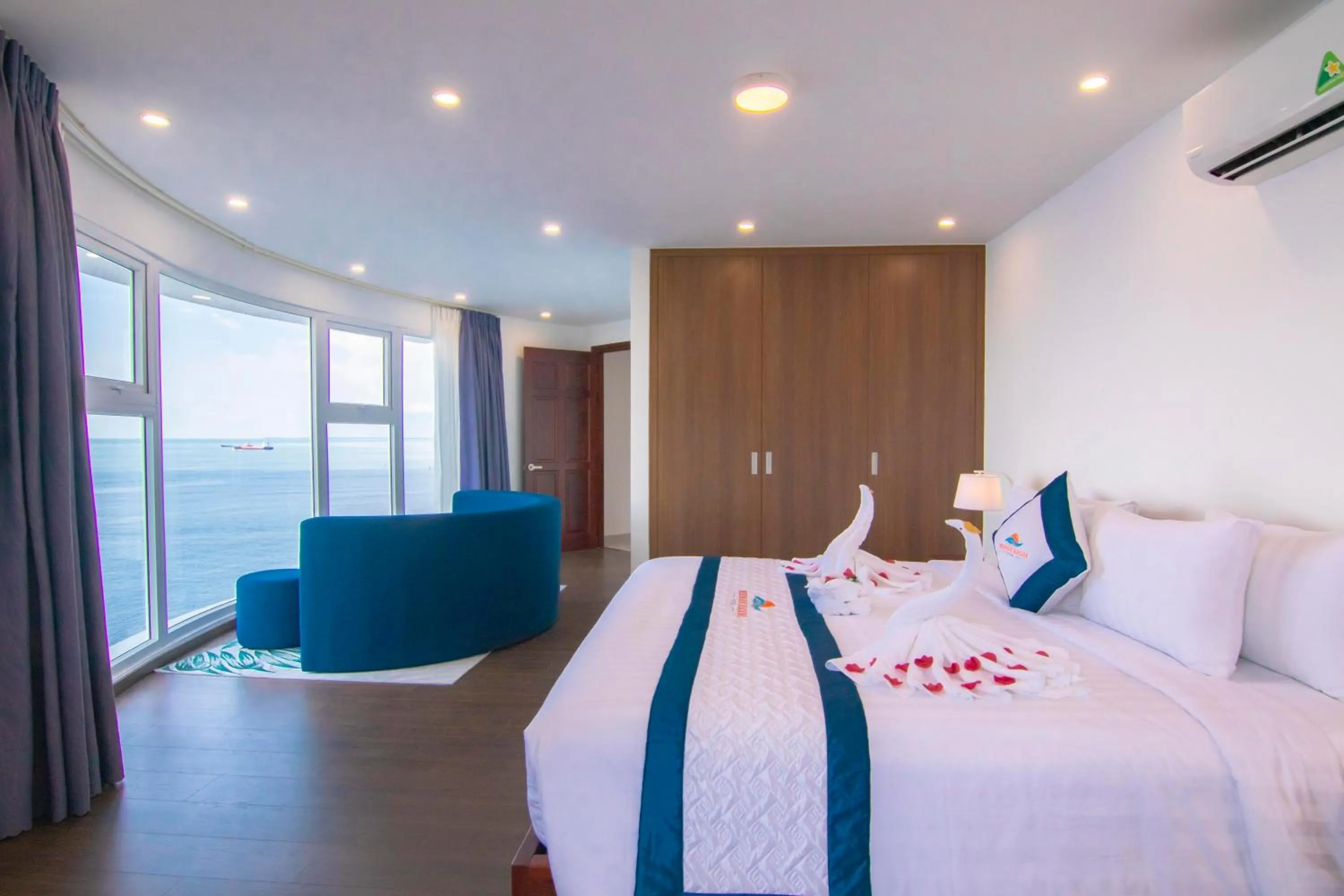 Photo of the whole room, Bed in Mermaid Seaside Hotel