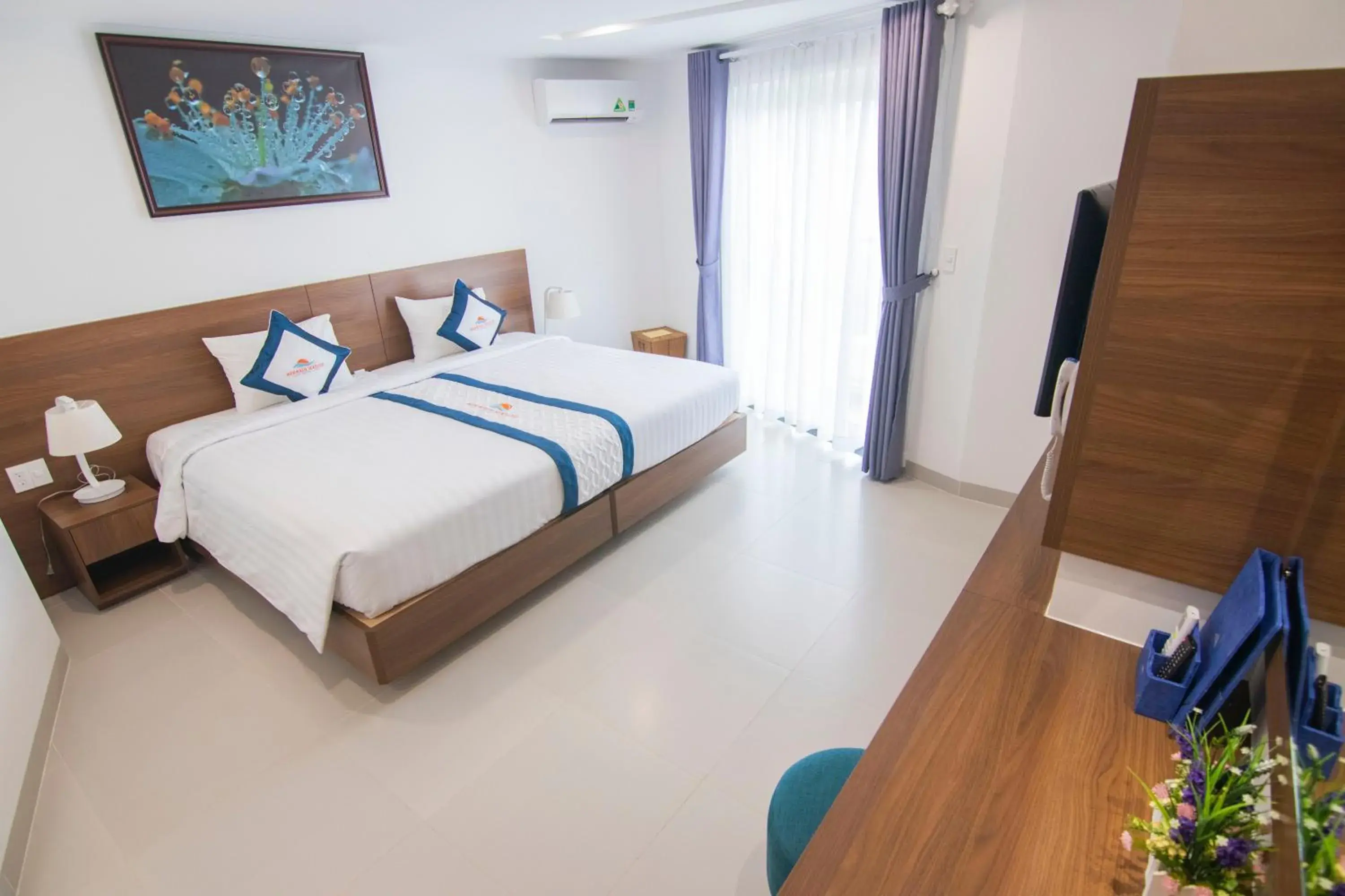 Bed in Mermaid Seaside Hotel Bed in Mermaid Seaside Hotel