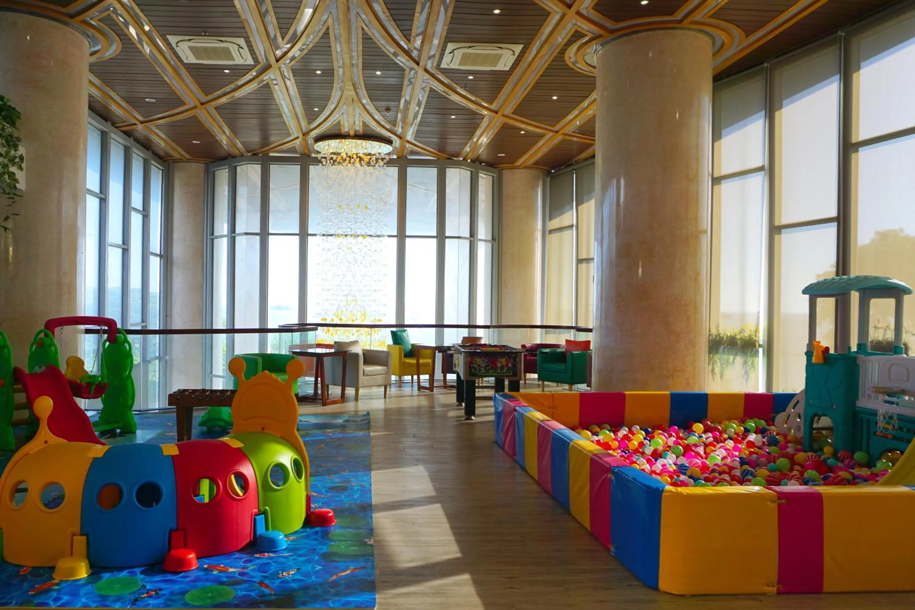 Children play ground in Mermaid Seaside Hotel