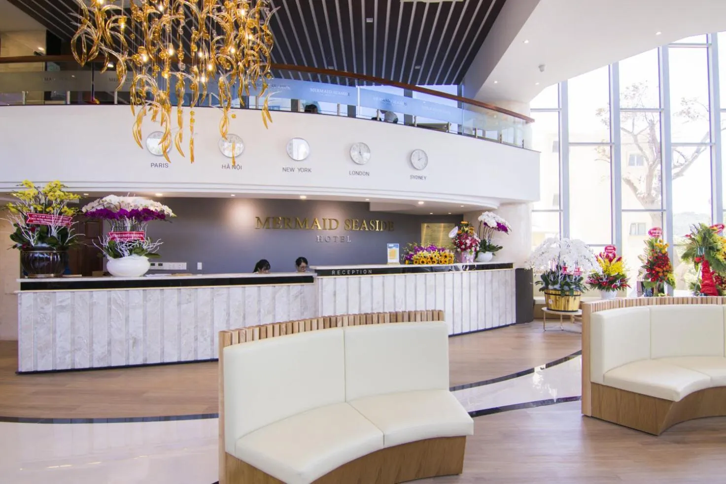 Lobby or reception in Mermaid Seaside Hotel