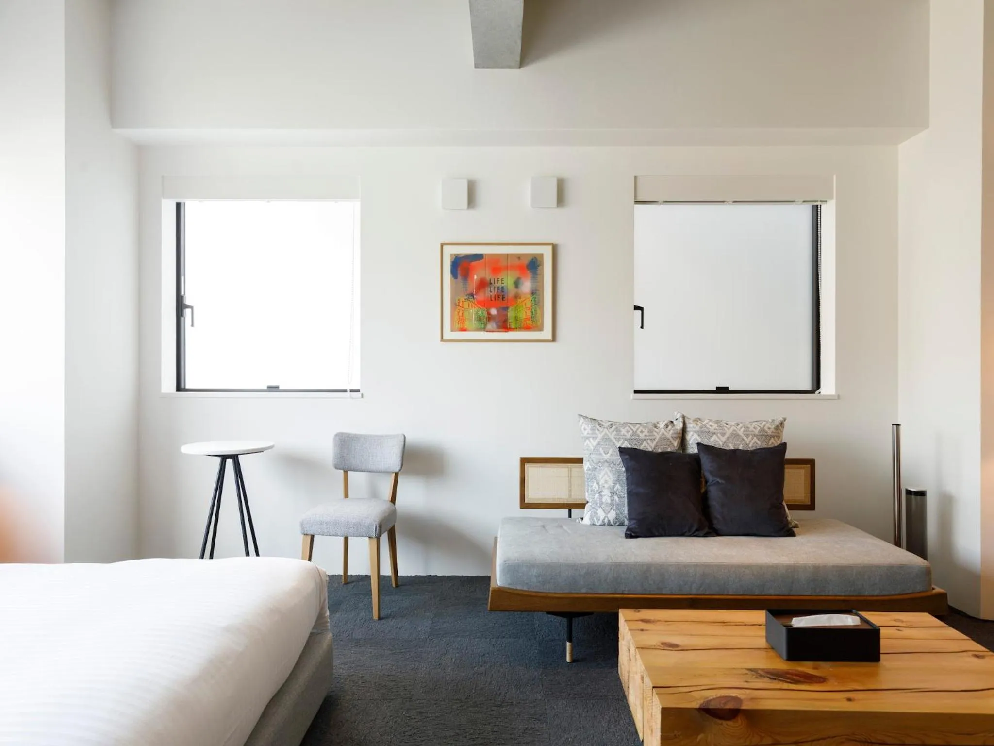 Bed in Hotel Mei Fukuoka Tenjin