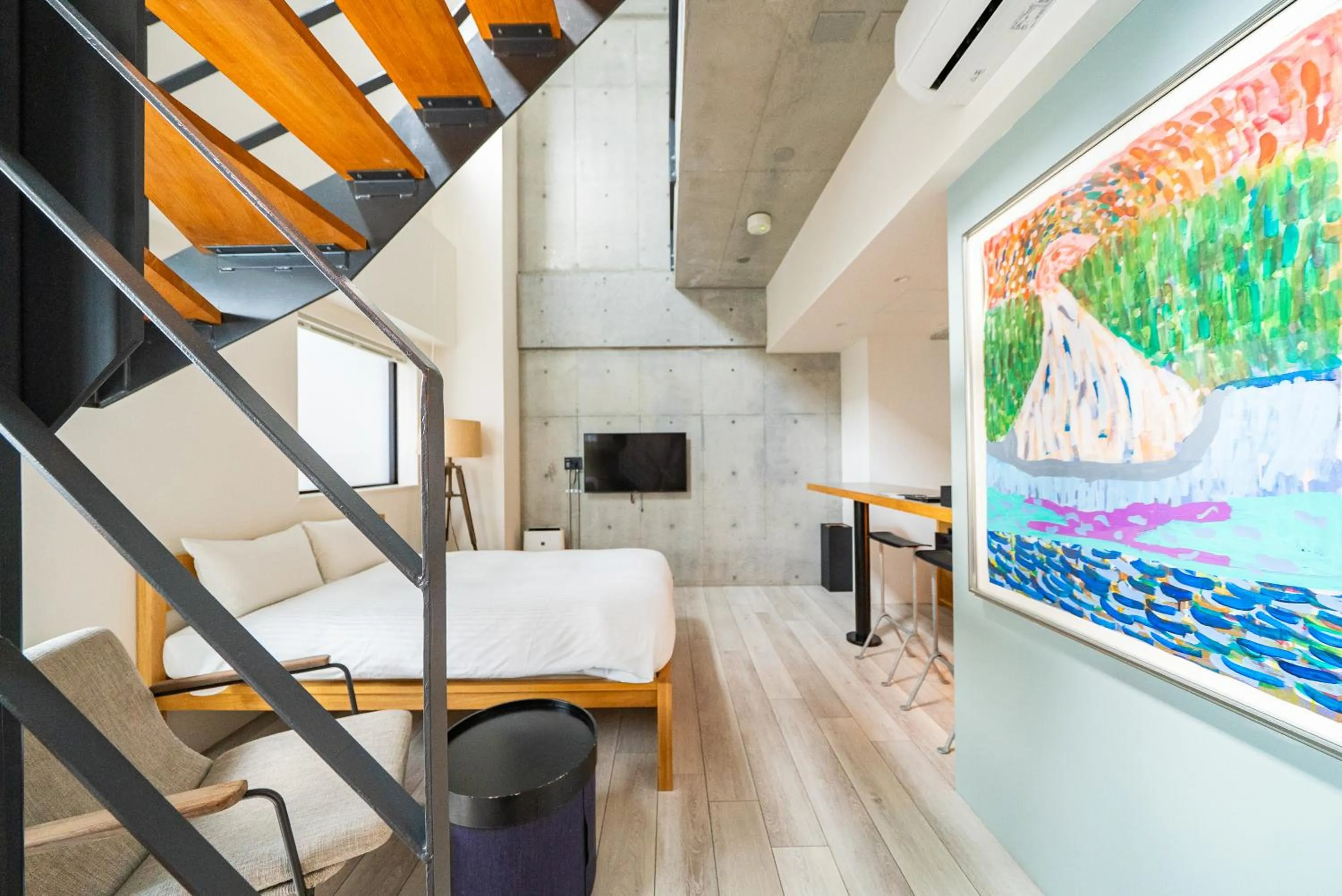 Bed in Hotel Mei Fukuoka Tenjin