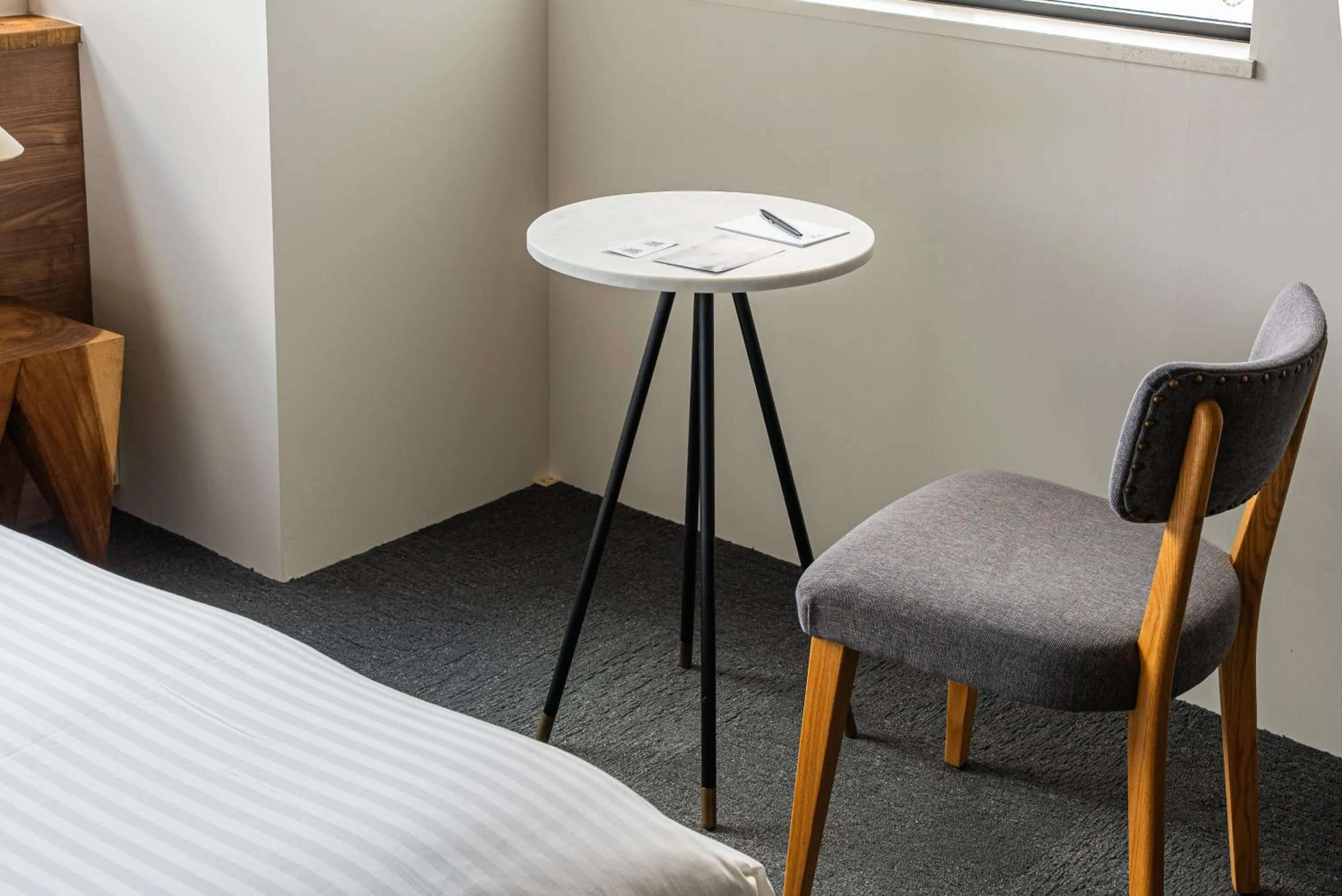 Bed in Hotel Mei Fukuoka Tenjin