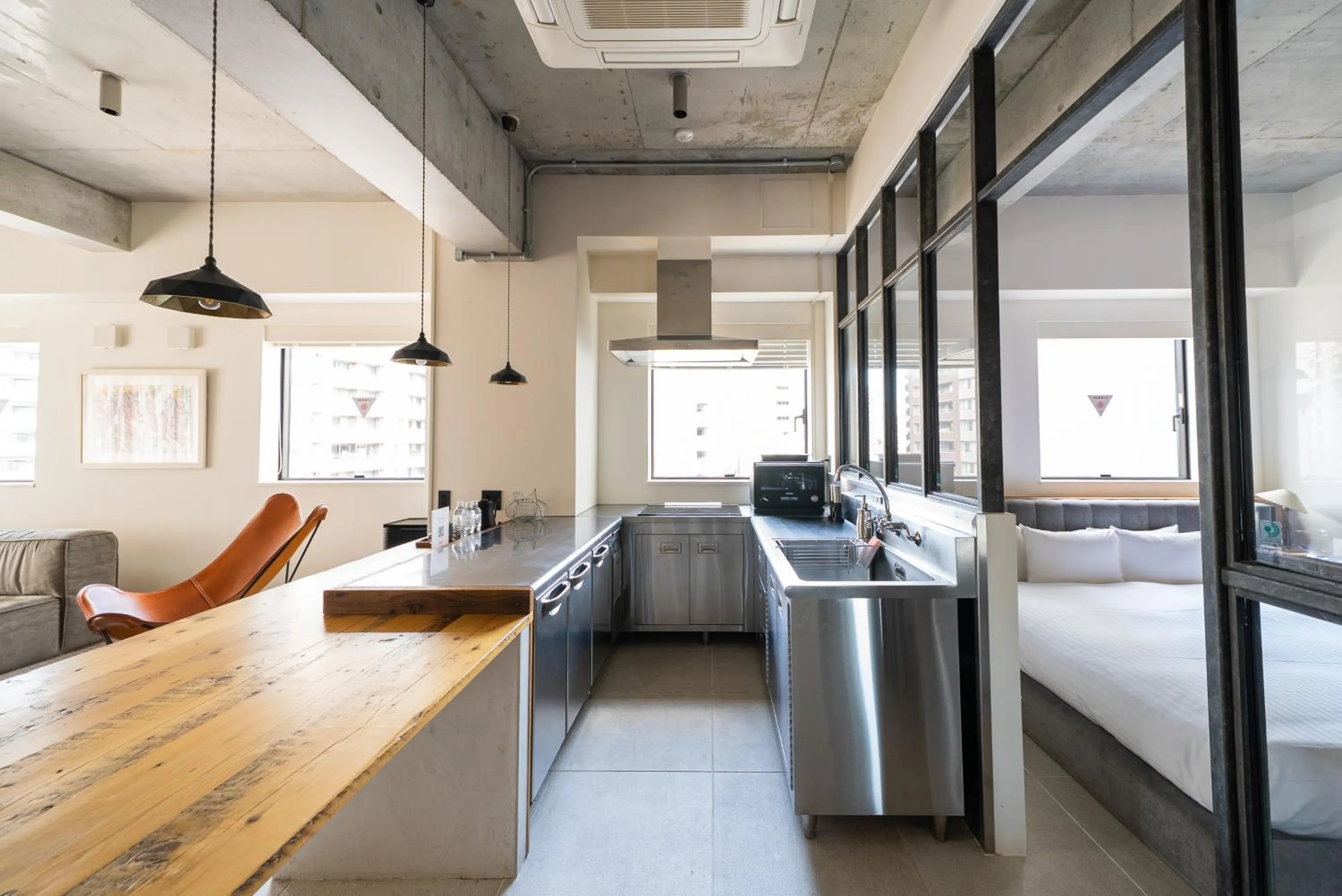 Bed in Hotel Mei Fukuoka Tenjin