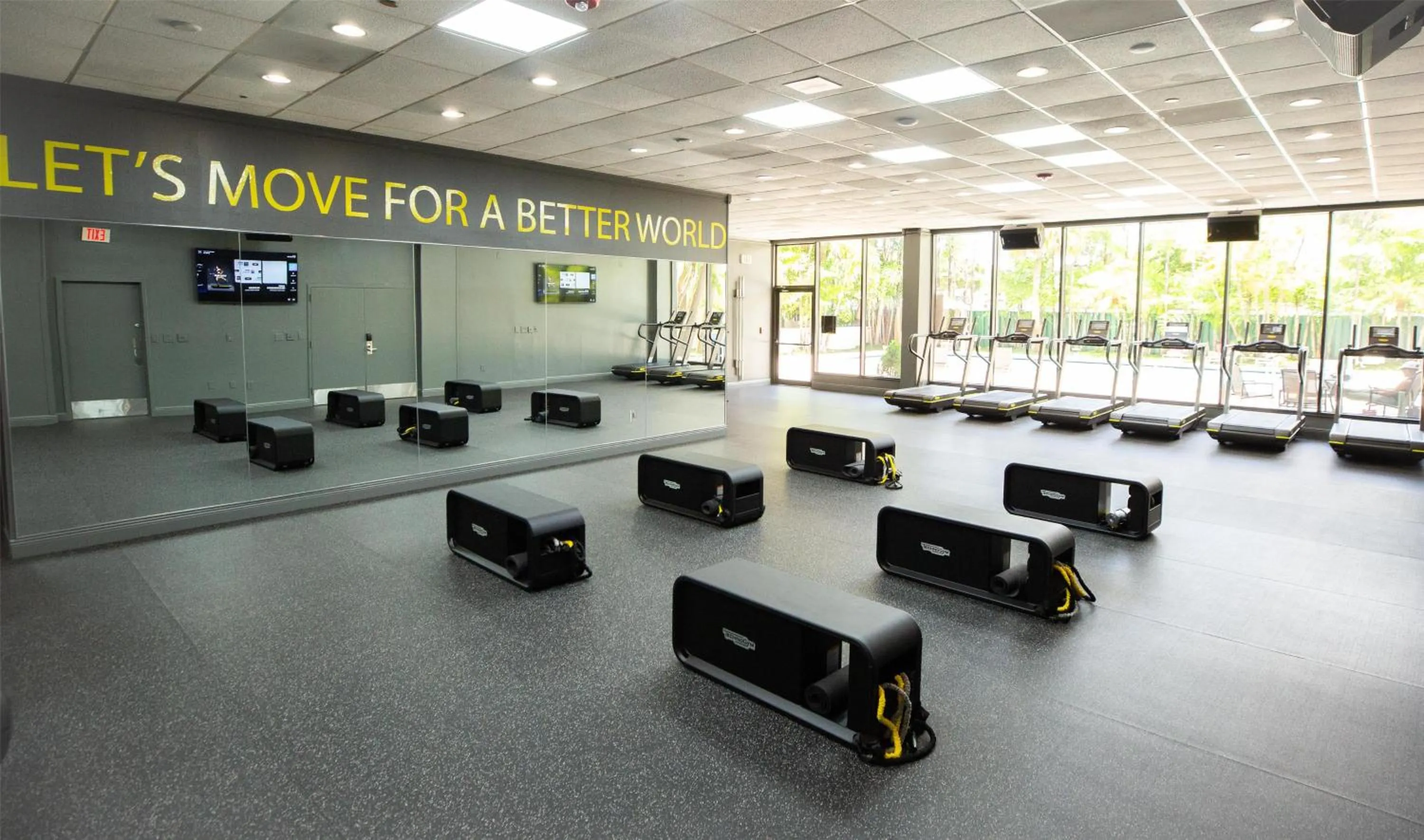 Fitness centre/facilities in Regency Miami Airport by Sonesta