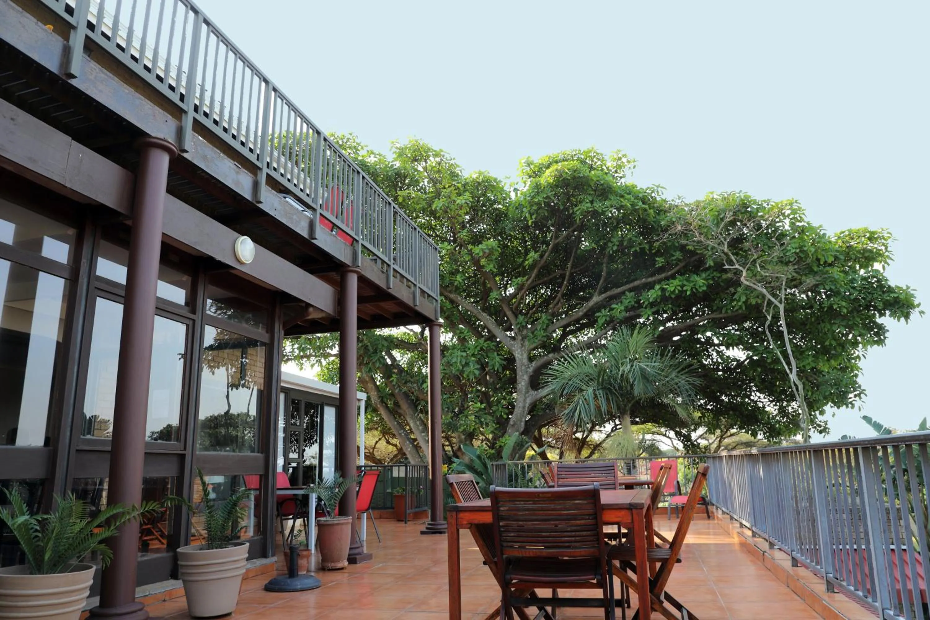 Patio in Kingston Place Guesthouse