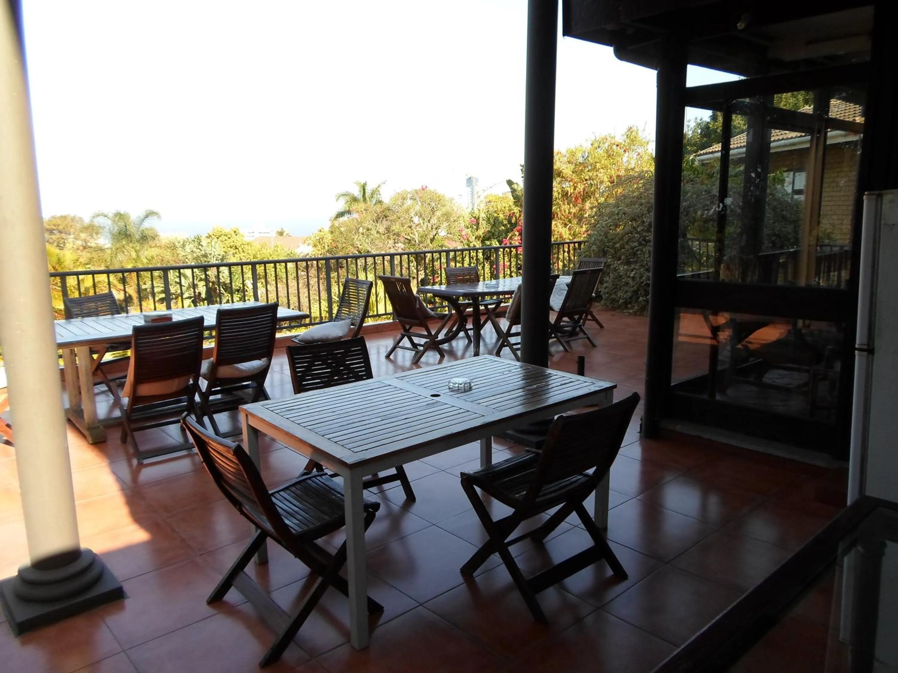 Patio in Kingston Place Guesthouse