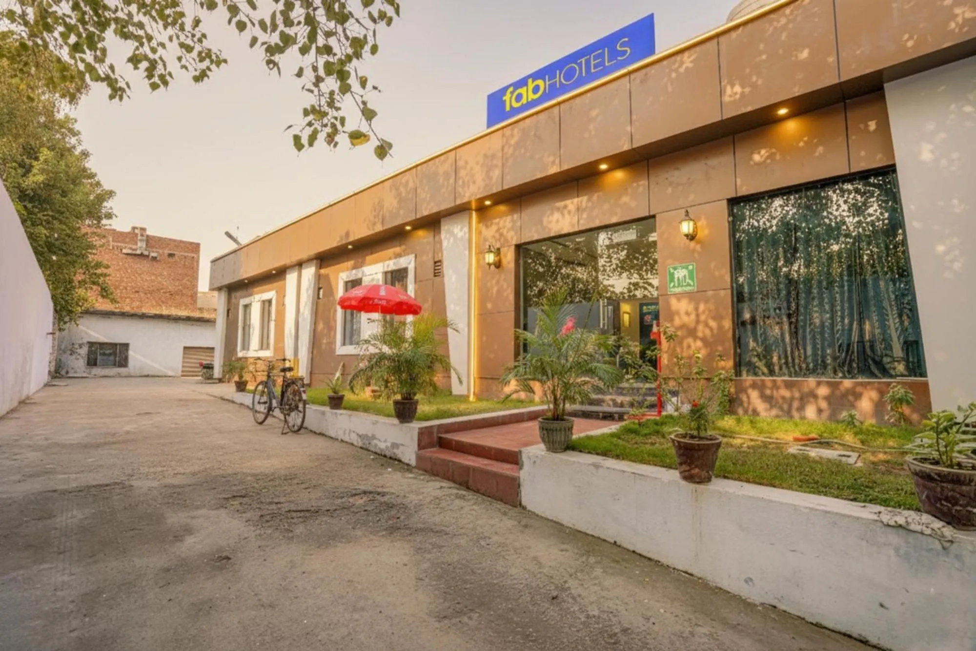 Property building in FabHotel Grand Inn