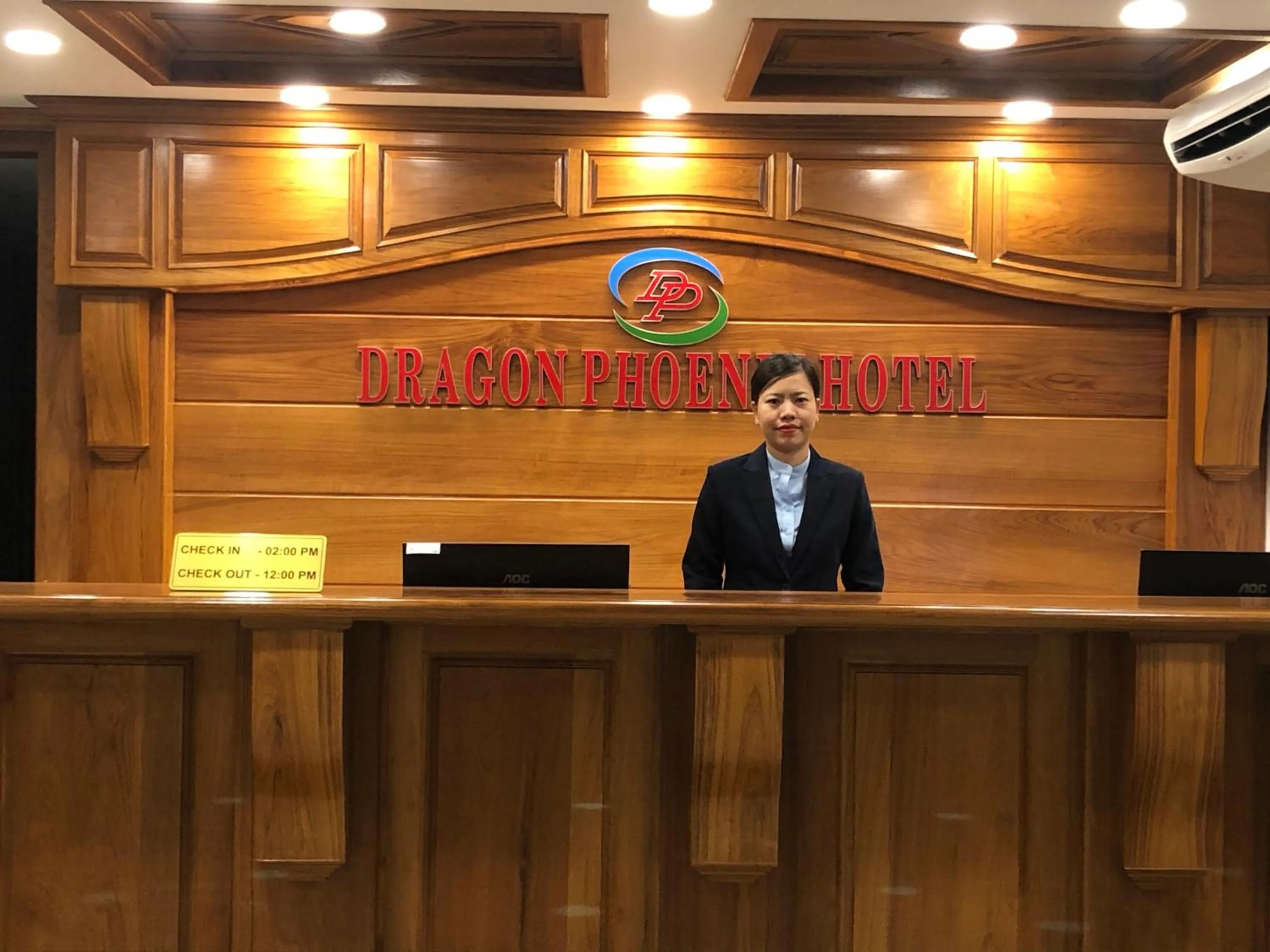 Staff in Dragon Phoenix Hotel