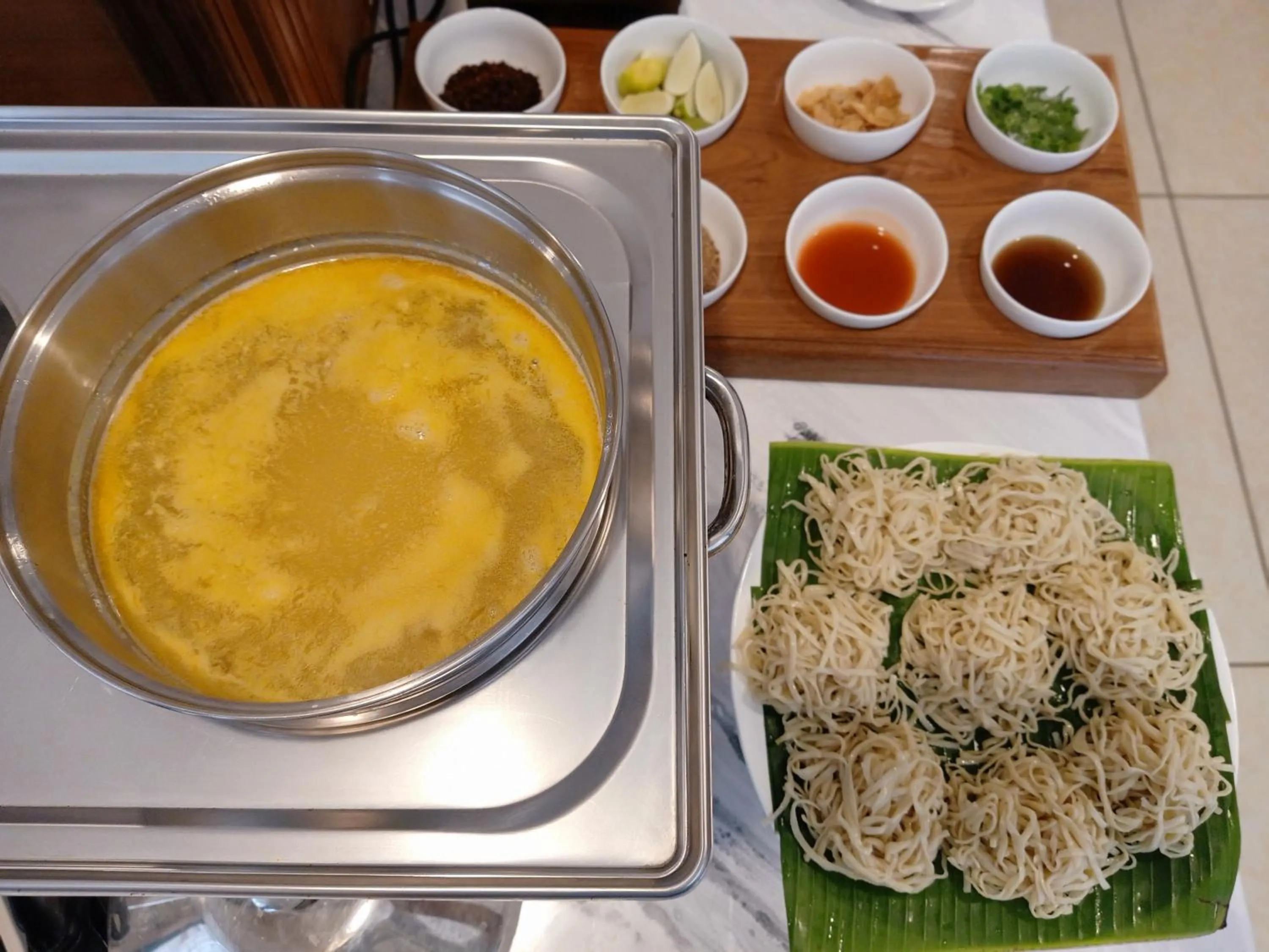 Food in Dragon Phoenix Hotel