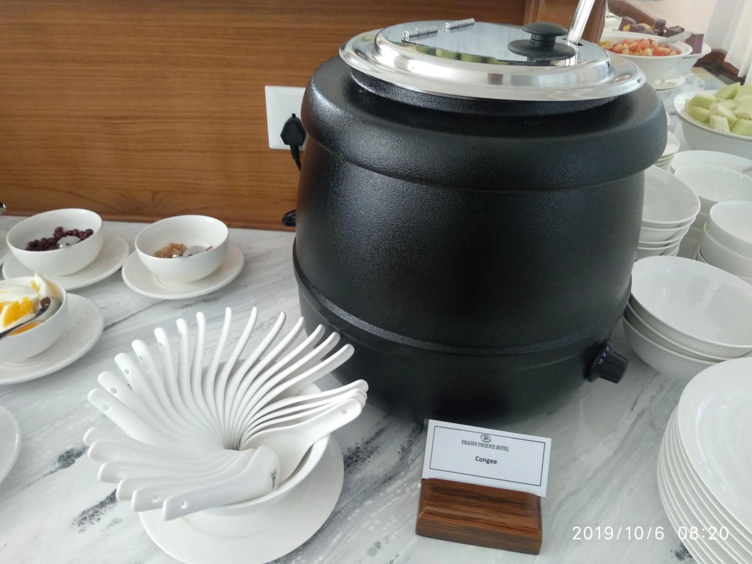 Breakfast in Dragon Phoenix Hotel