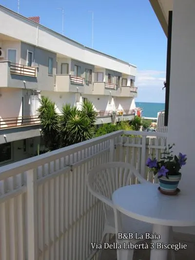 Inner courtyard view in B&B LA BAIA Sea Rooms