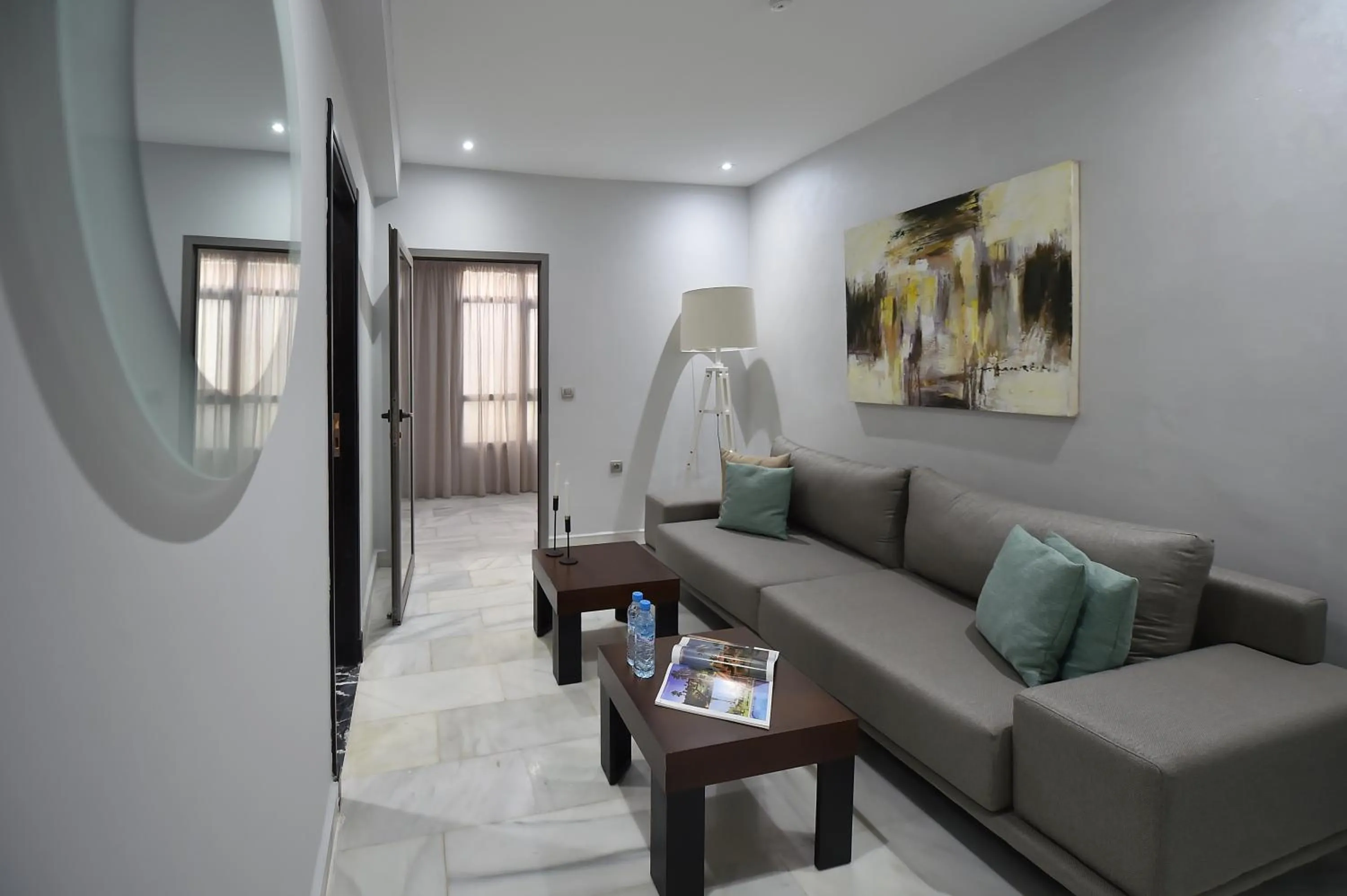 Living room in Le Yacht Suites Hotel