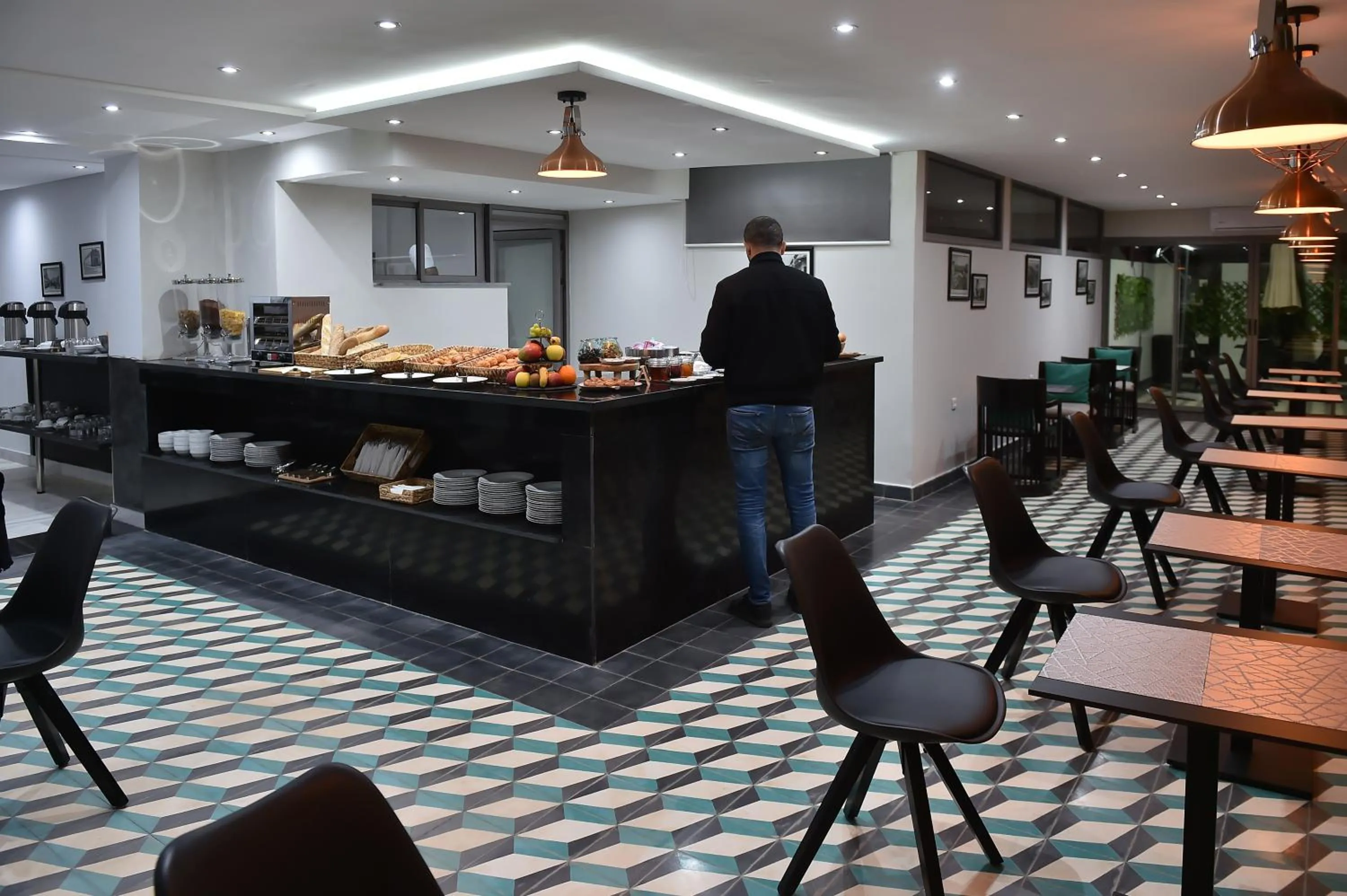 Breakfast in Le Yacht Suites Hotel