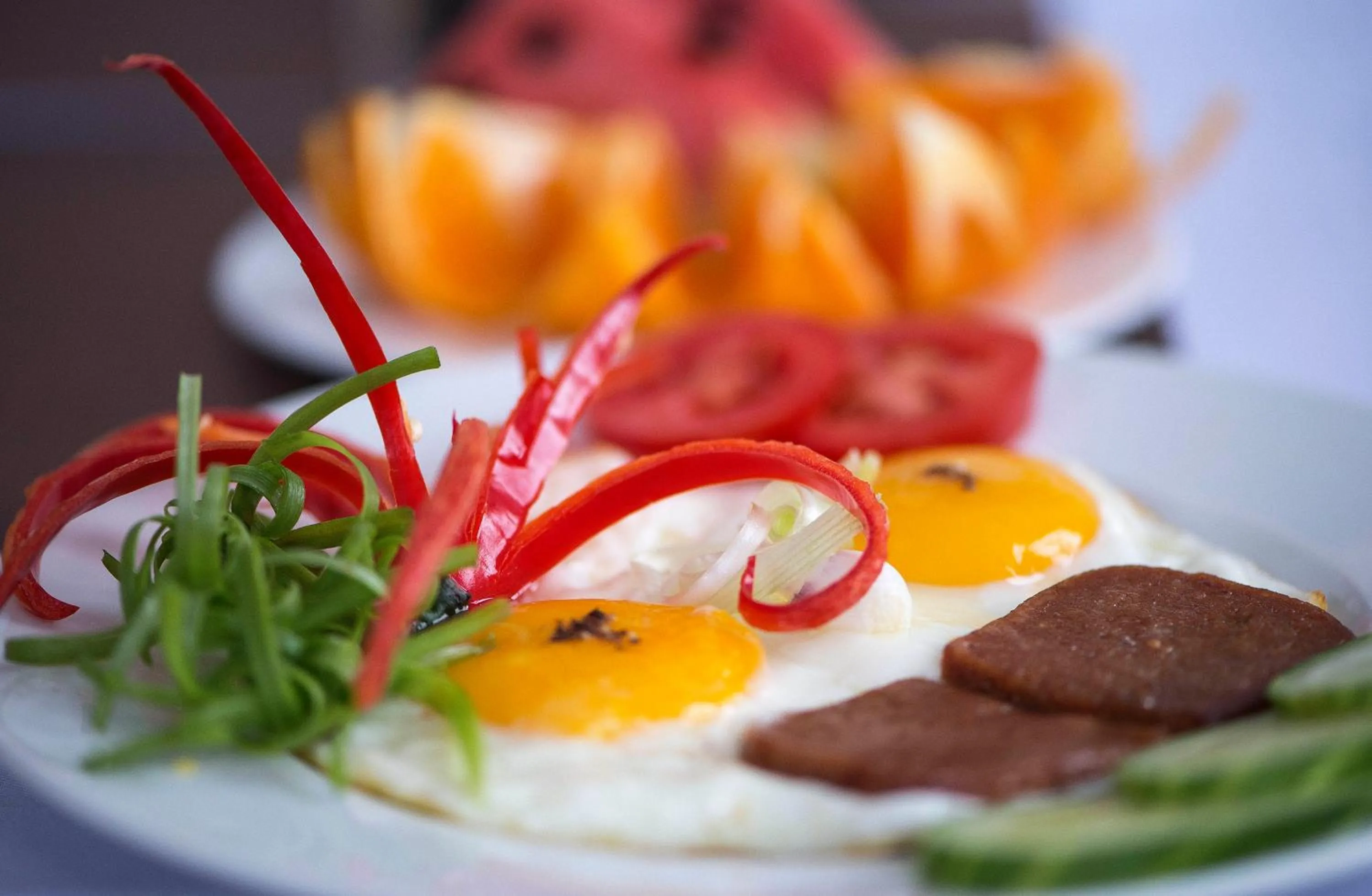 Breakfast in Dac Tin Luxury Hotel