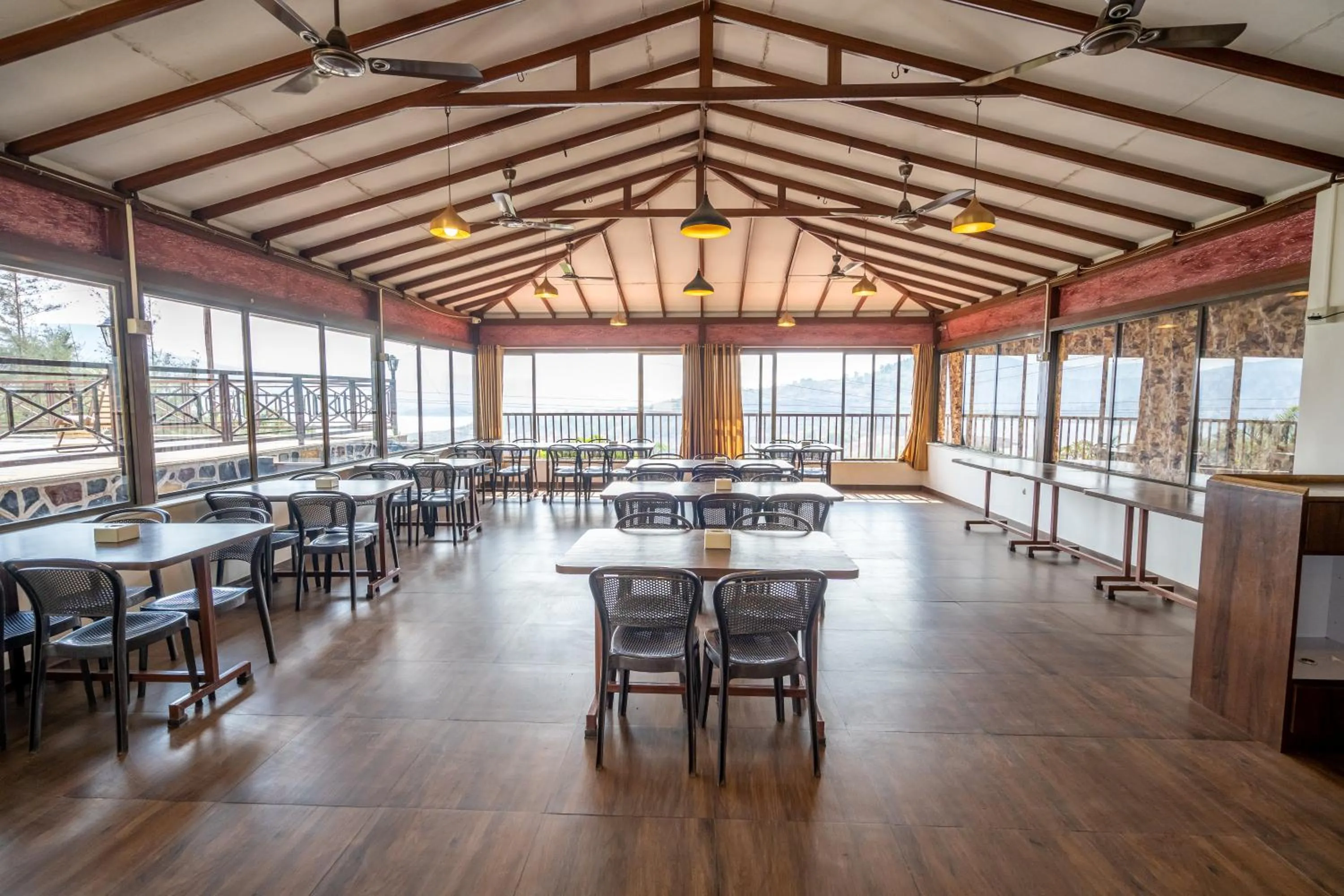 Restaurant/places to eat in Green Velvet Resort-Near Pawna Lake