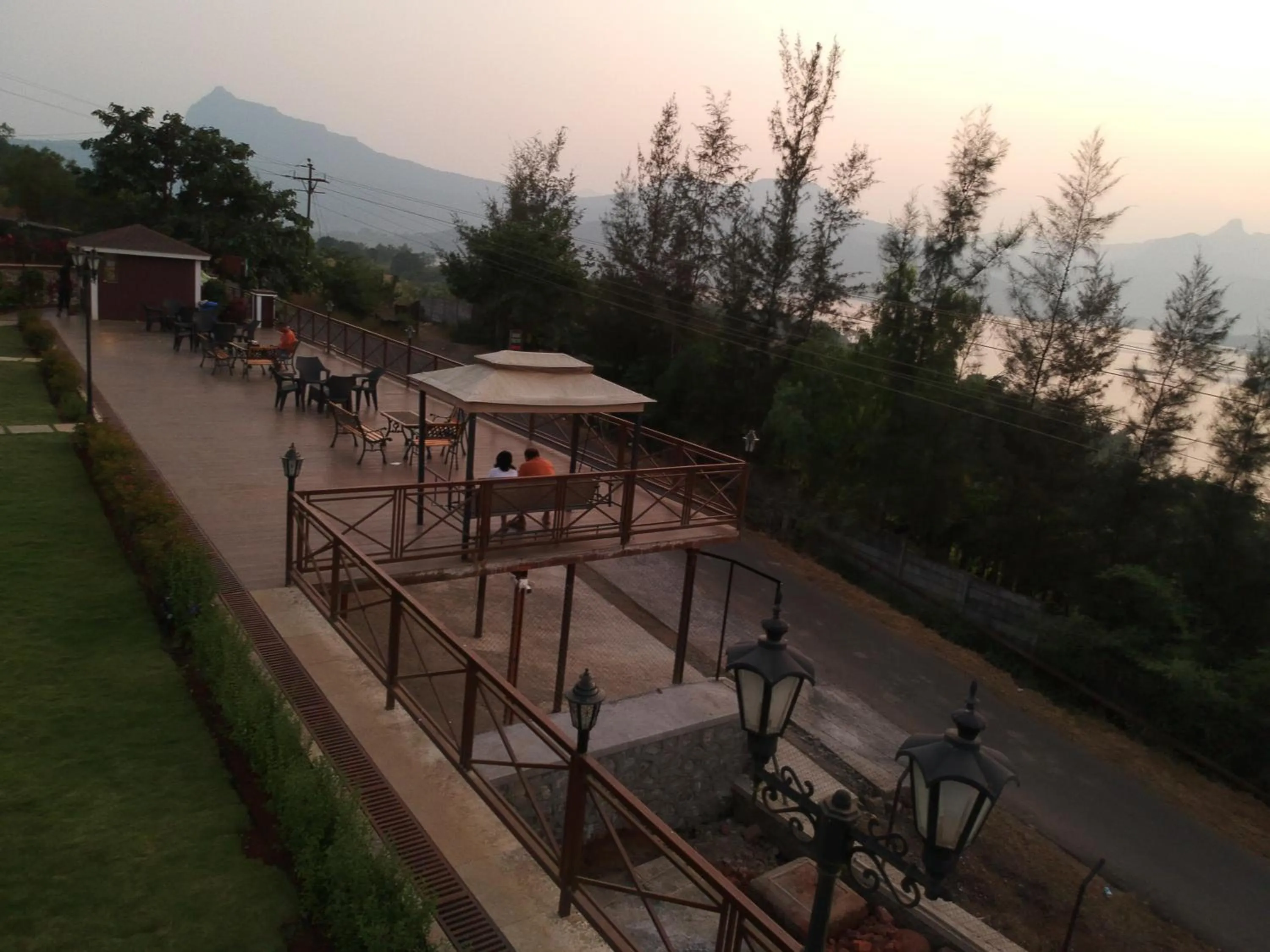 People in Green Velvet Resort-Near Pawna Lake