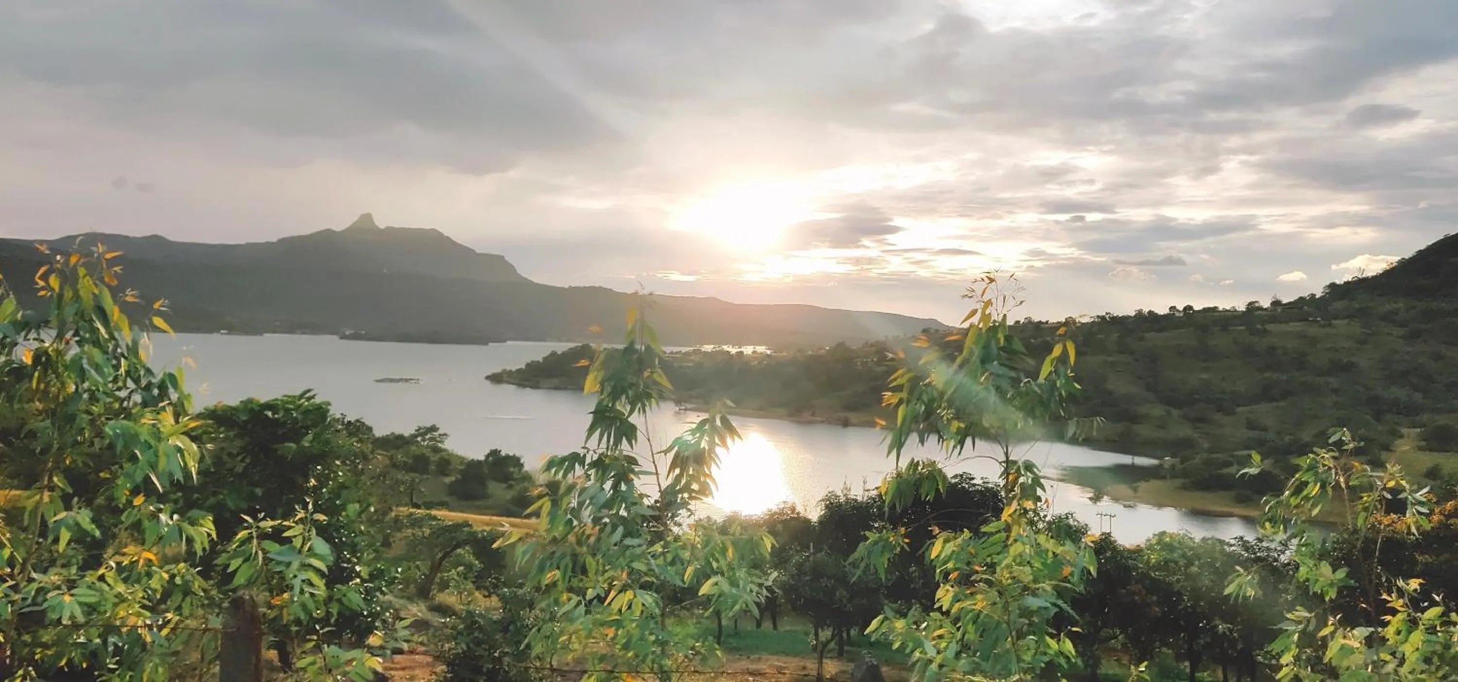 Natural landscape in Green Velvet Resort-Near Pawna Lake