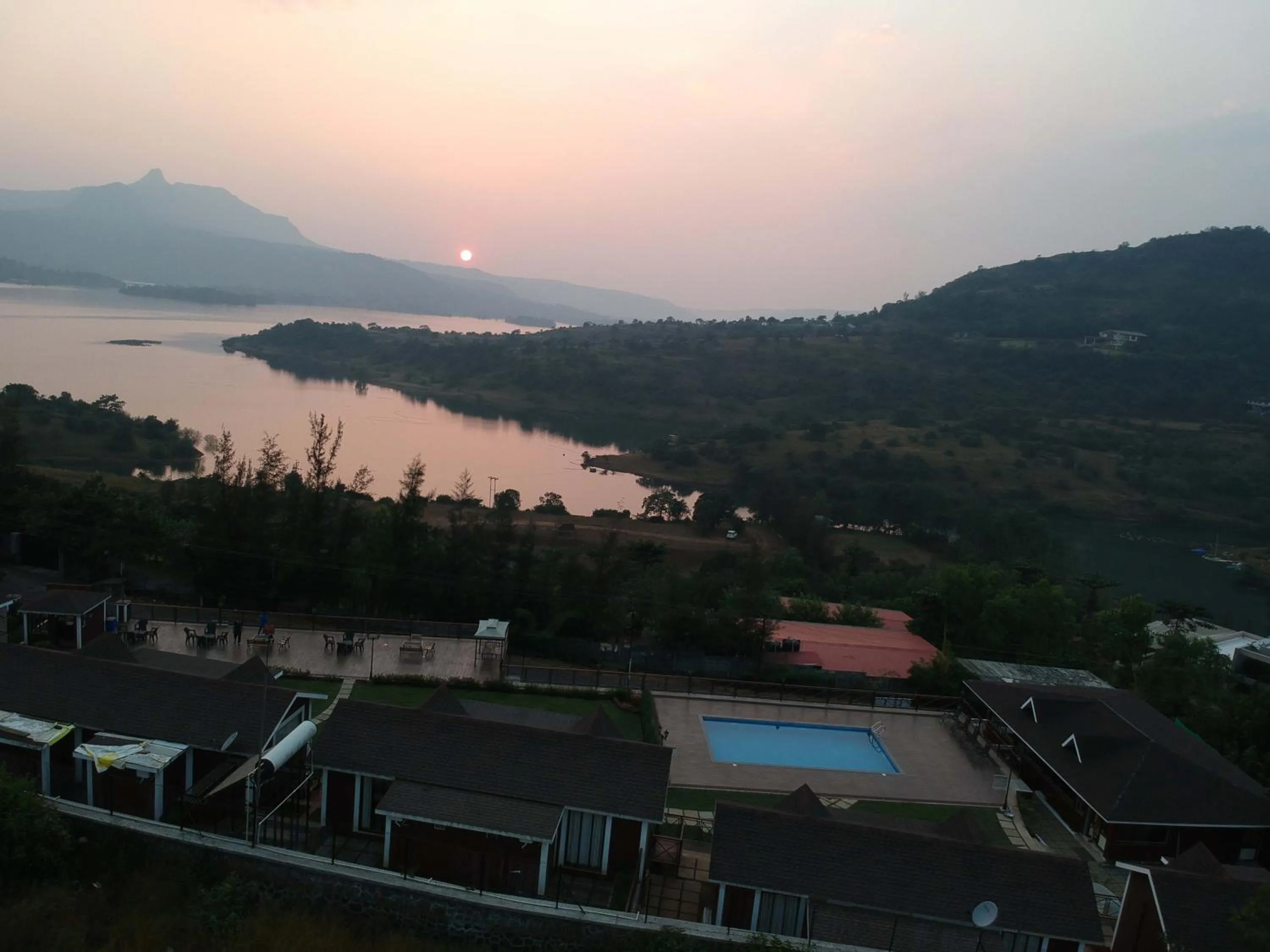 Property building in Green Velvet Resort-Near Pawna Lake