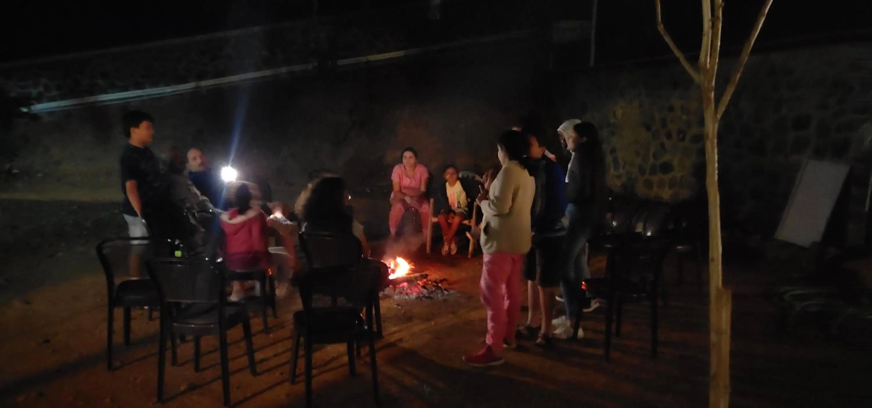 People in Green Velvet Resort-Near Pawna Lake