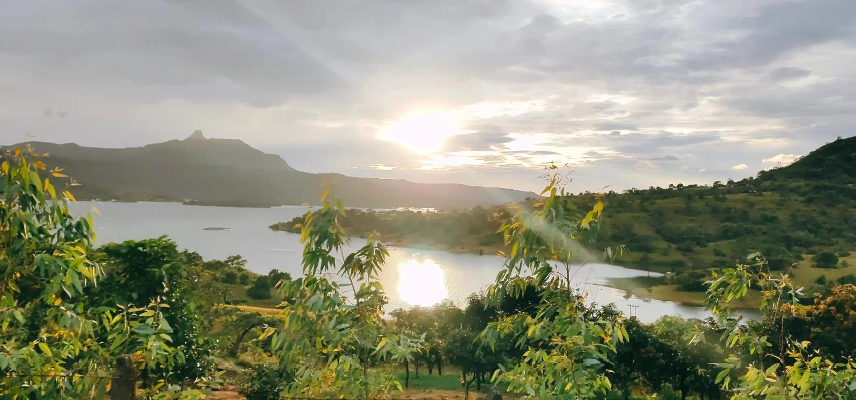 Natural landscape in Green Velvet Resort-Near Pawna Lake