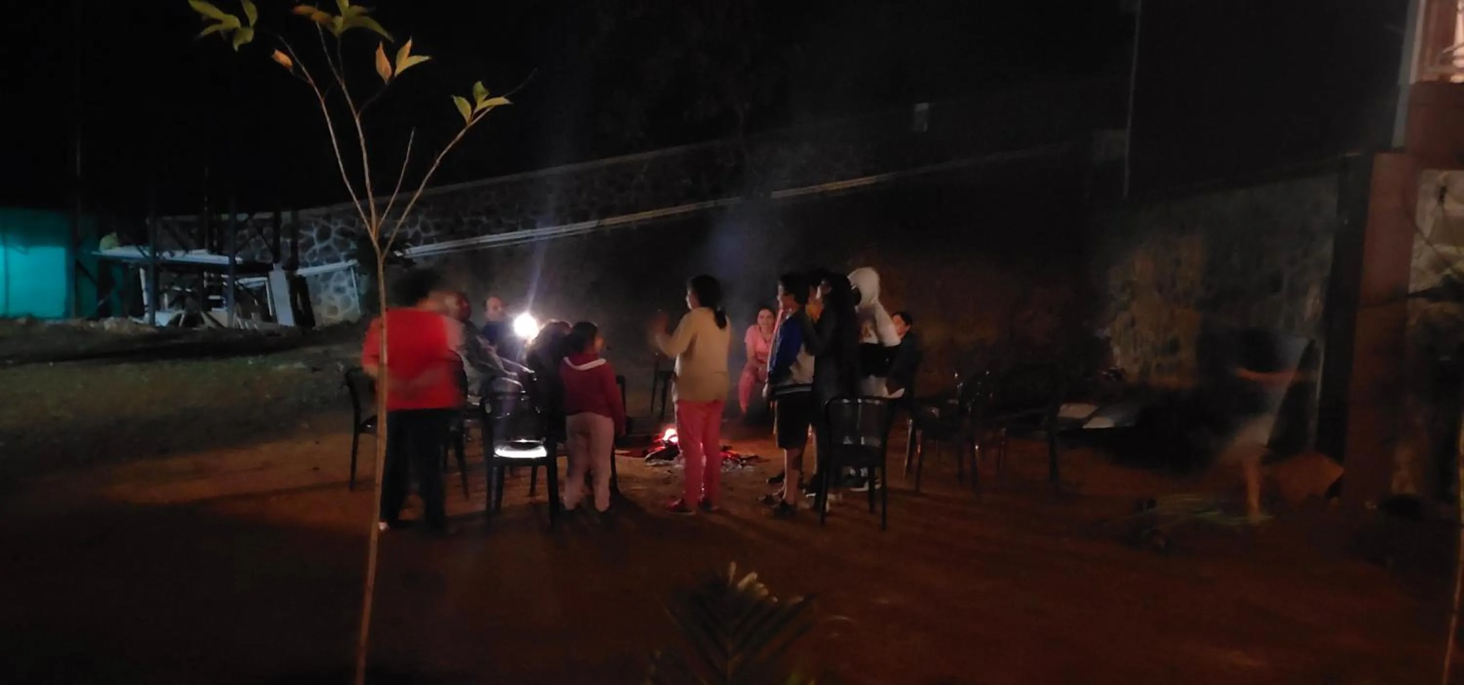 People in Green Velvet Resort-Near Pawna Lake