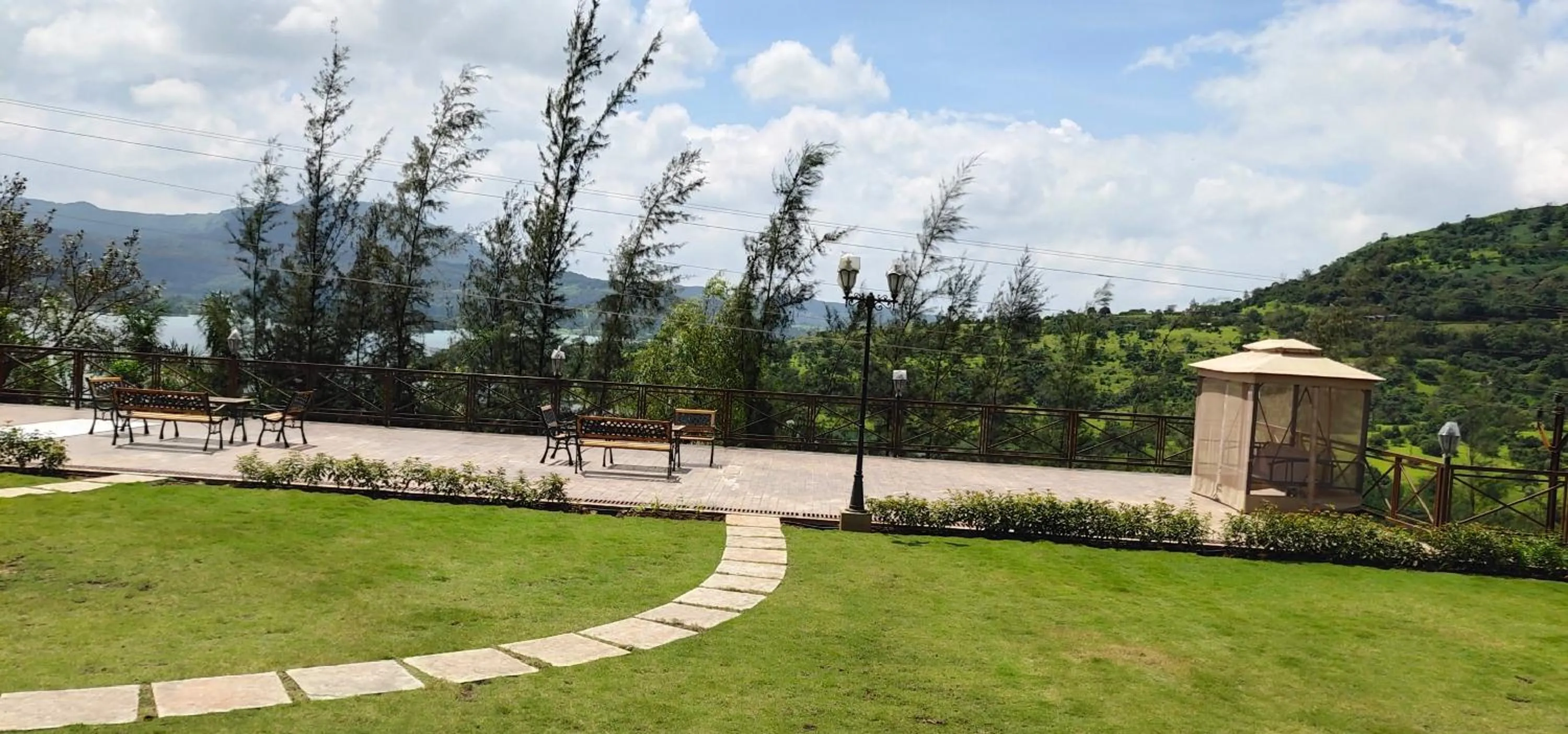 Natural landscape in Green Velvet Resort-Near Pawna Lake