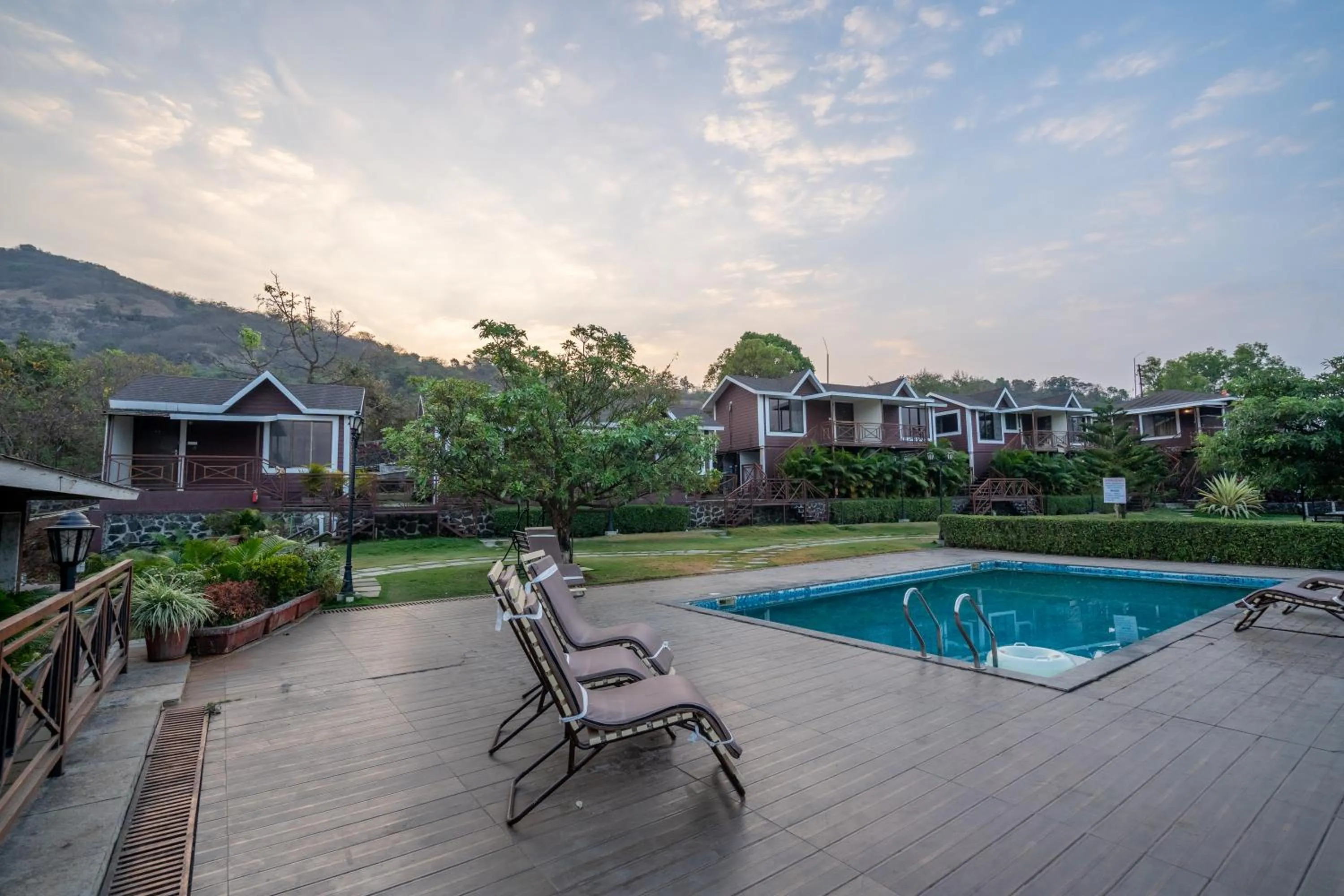 Property building in Green Velvet Resort-Near Pawna Lake