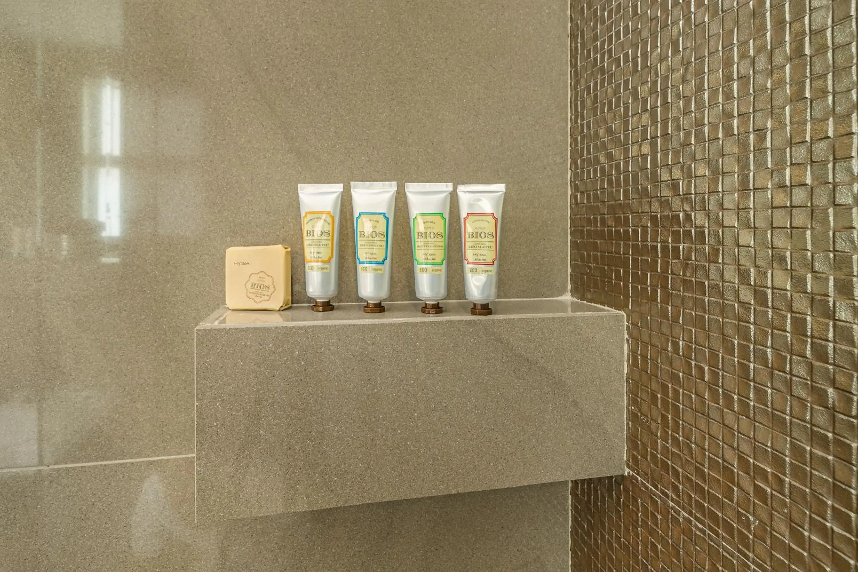 Bathroom in Cavalier South Beach Hotel Bathroom in Cavalier South Beach Hotel