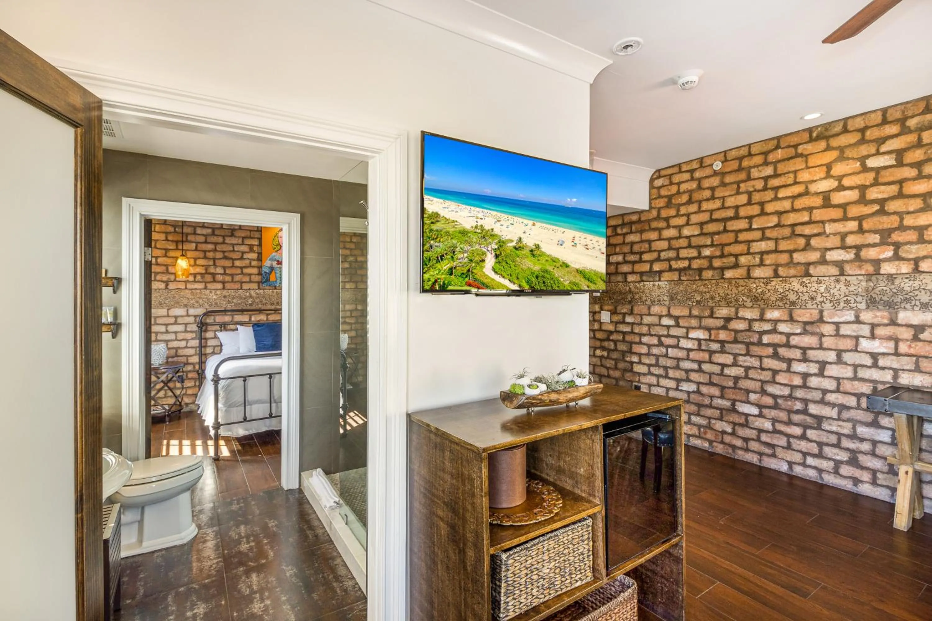 Bed in Cavalier South Beach Hotel