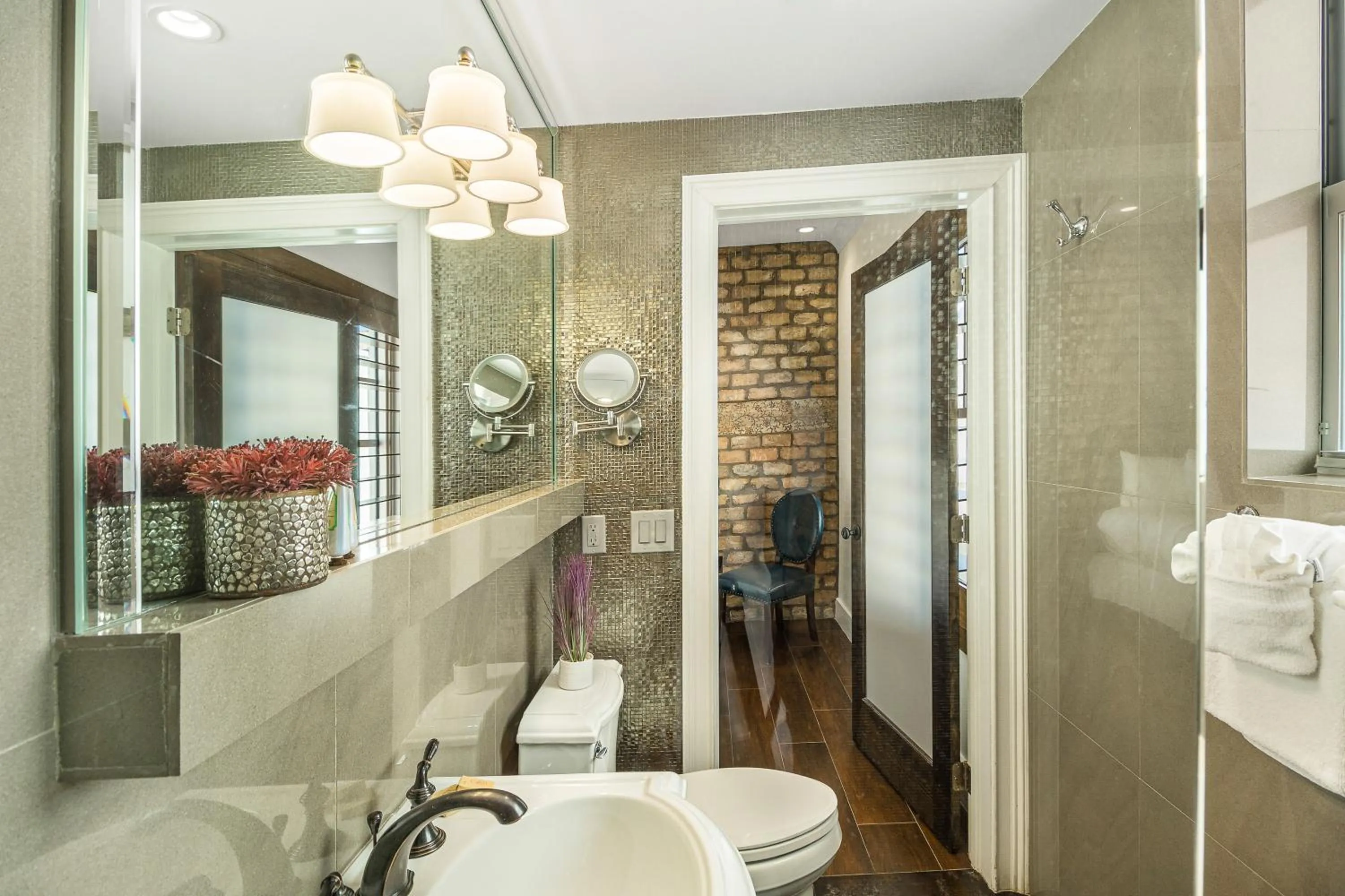 Bathroom in Cavalier South Beach Hotel