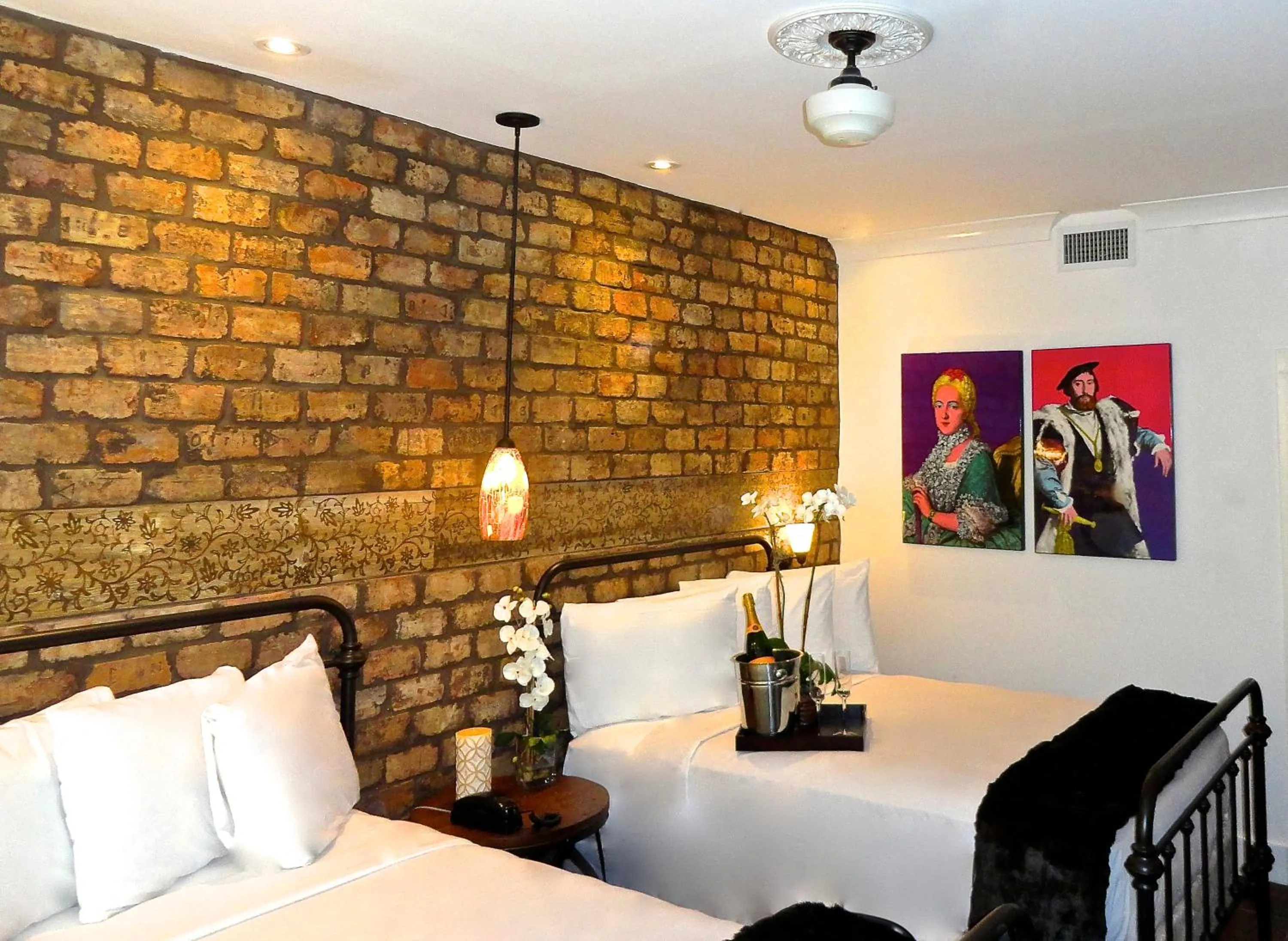 Bed in Cavalier South Beach Hotel