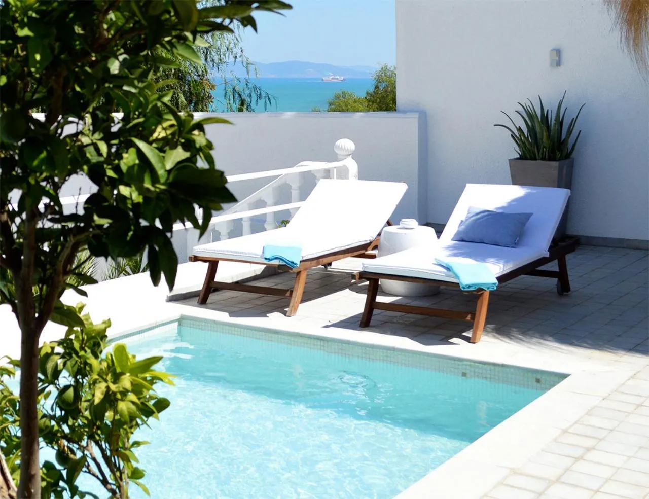 Pool view in VILLA EDO