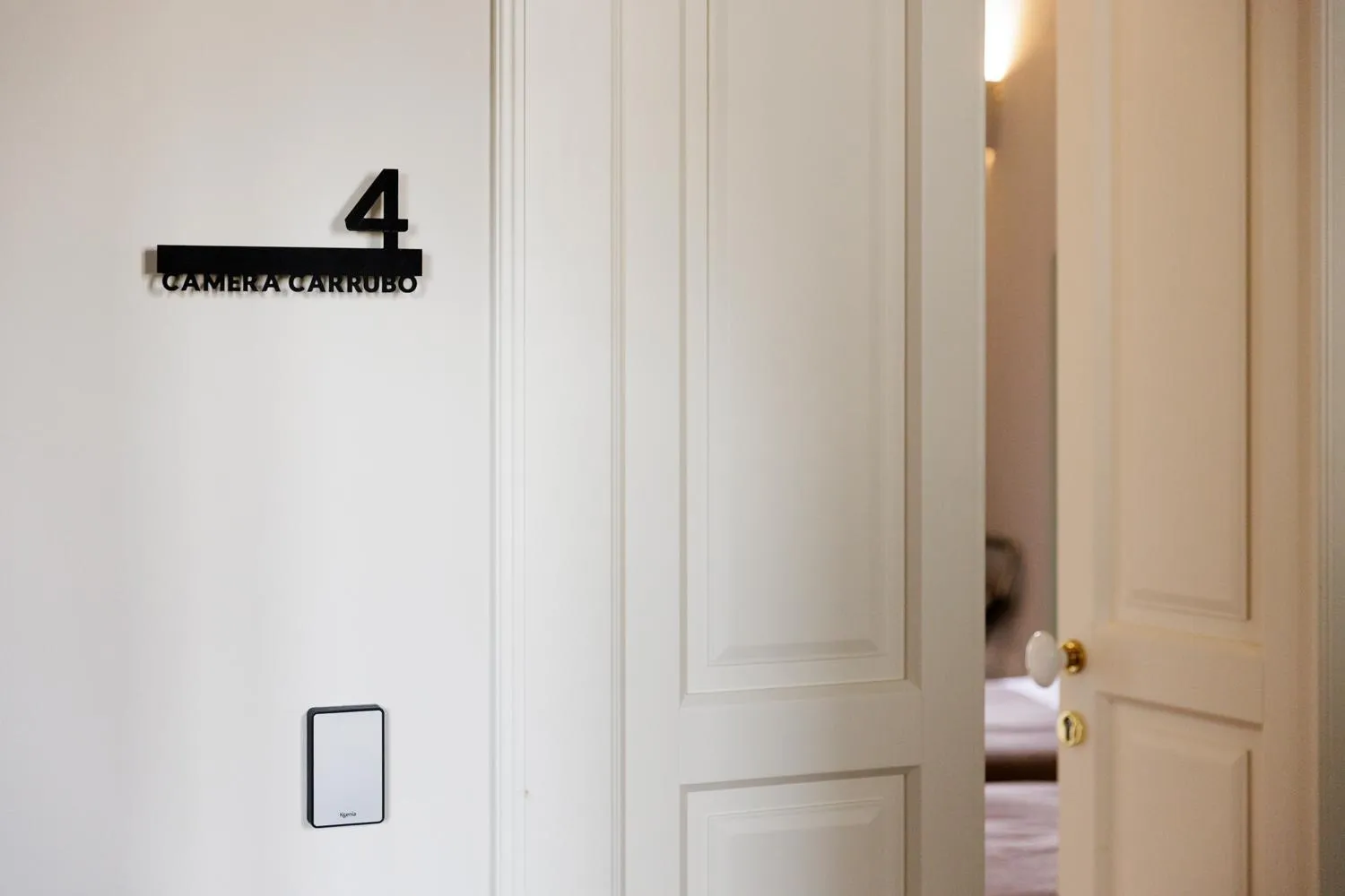 Photo of the whole room, Bed in La Naca Della Taranta B&B