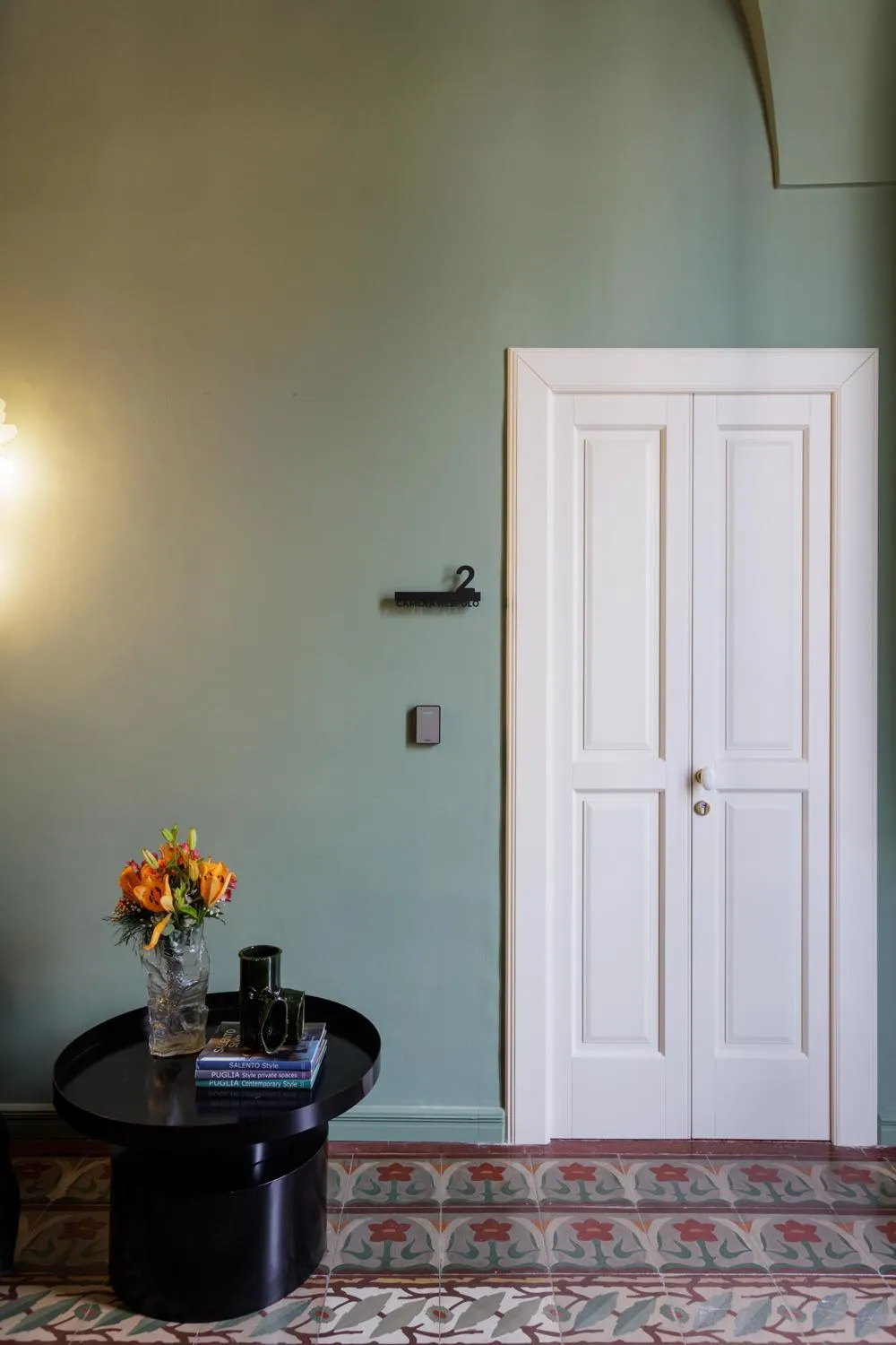 Photo of the whole room in La Naca Della Taranta B&B