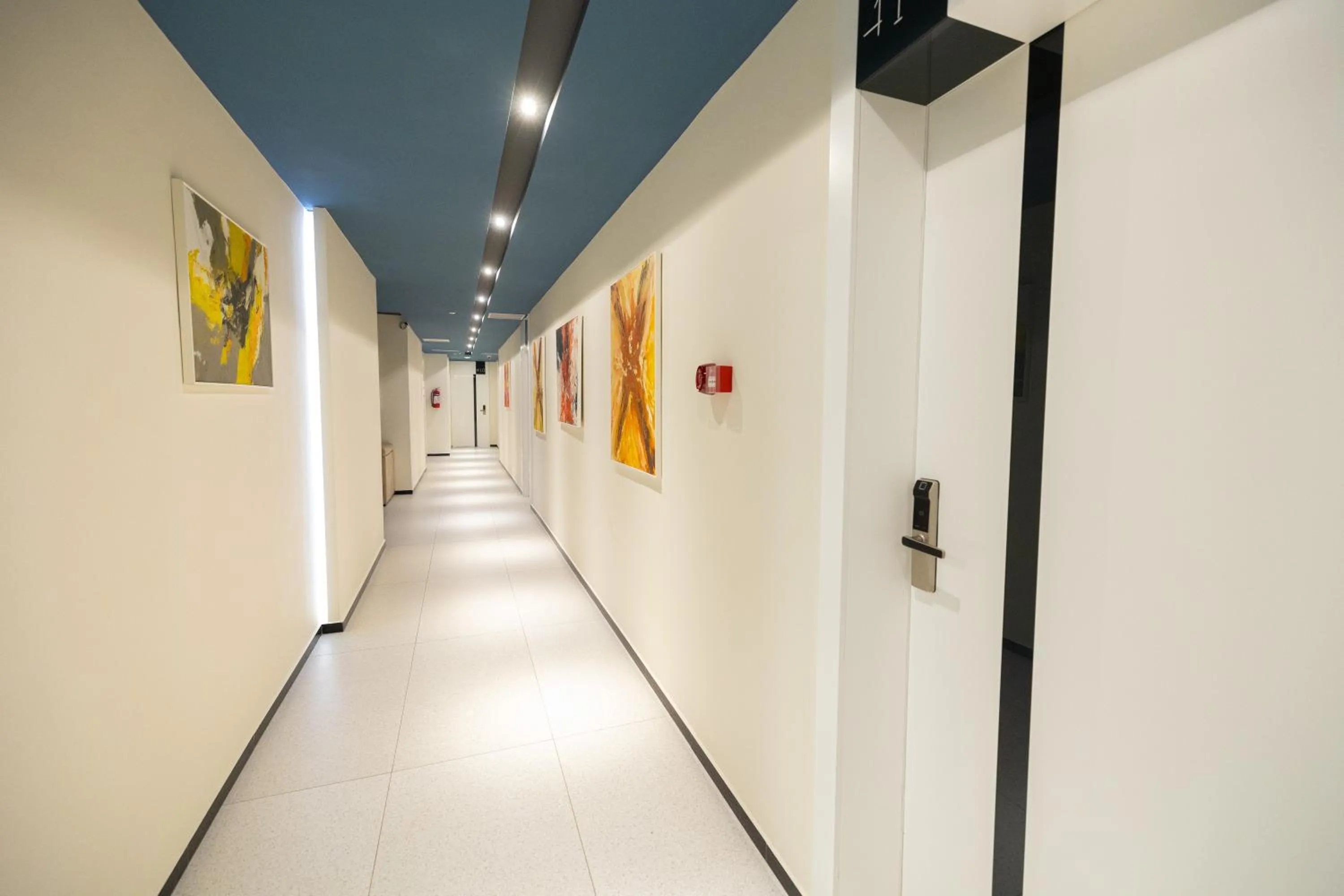 Lobby or reception in DUKA Hotel