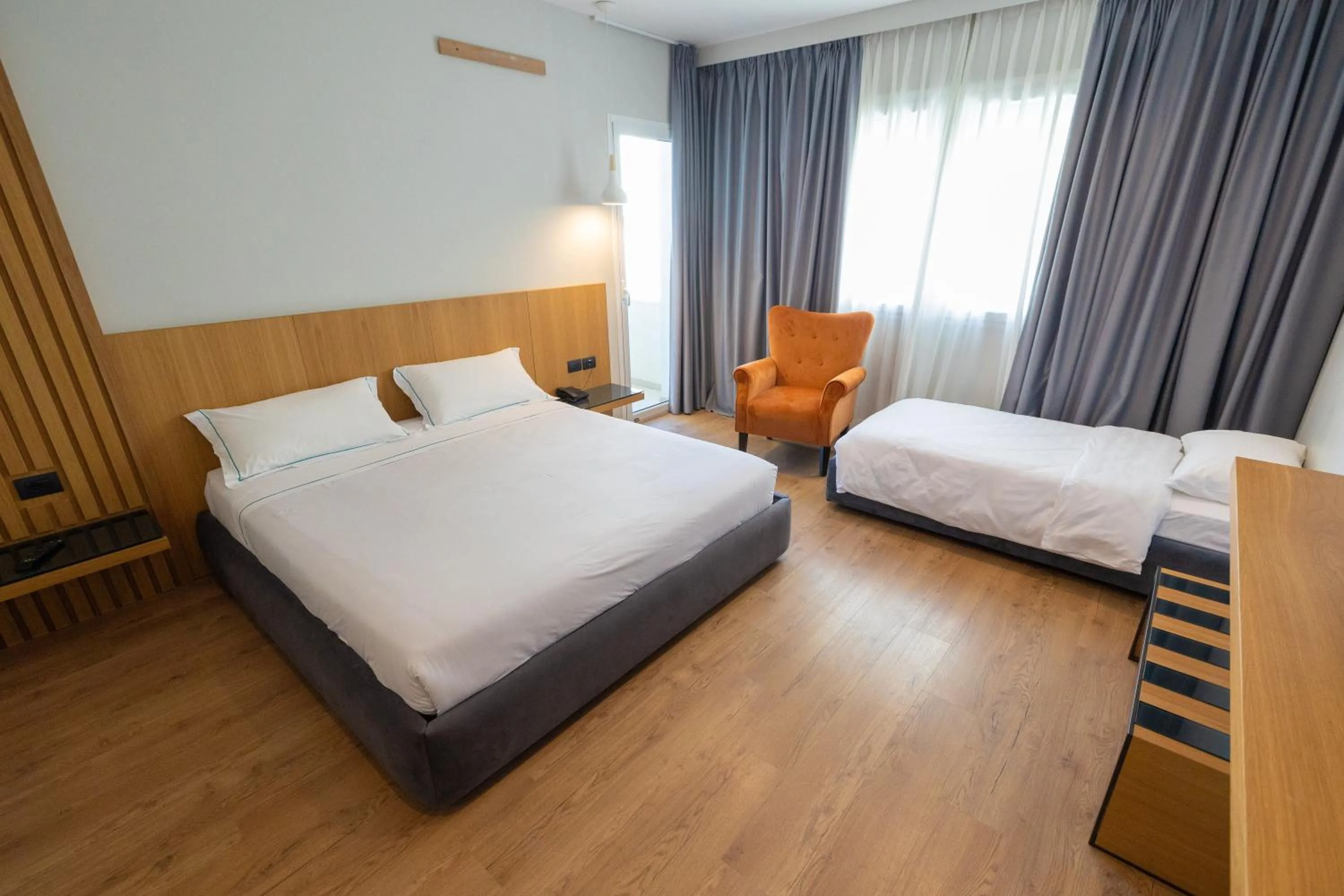 Bed in DUKA Hotel