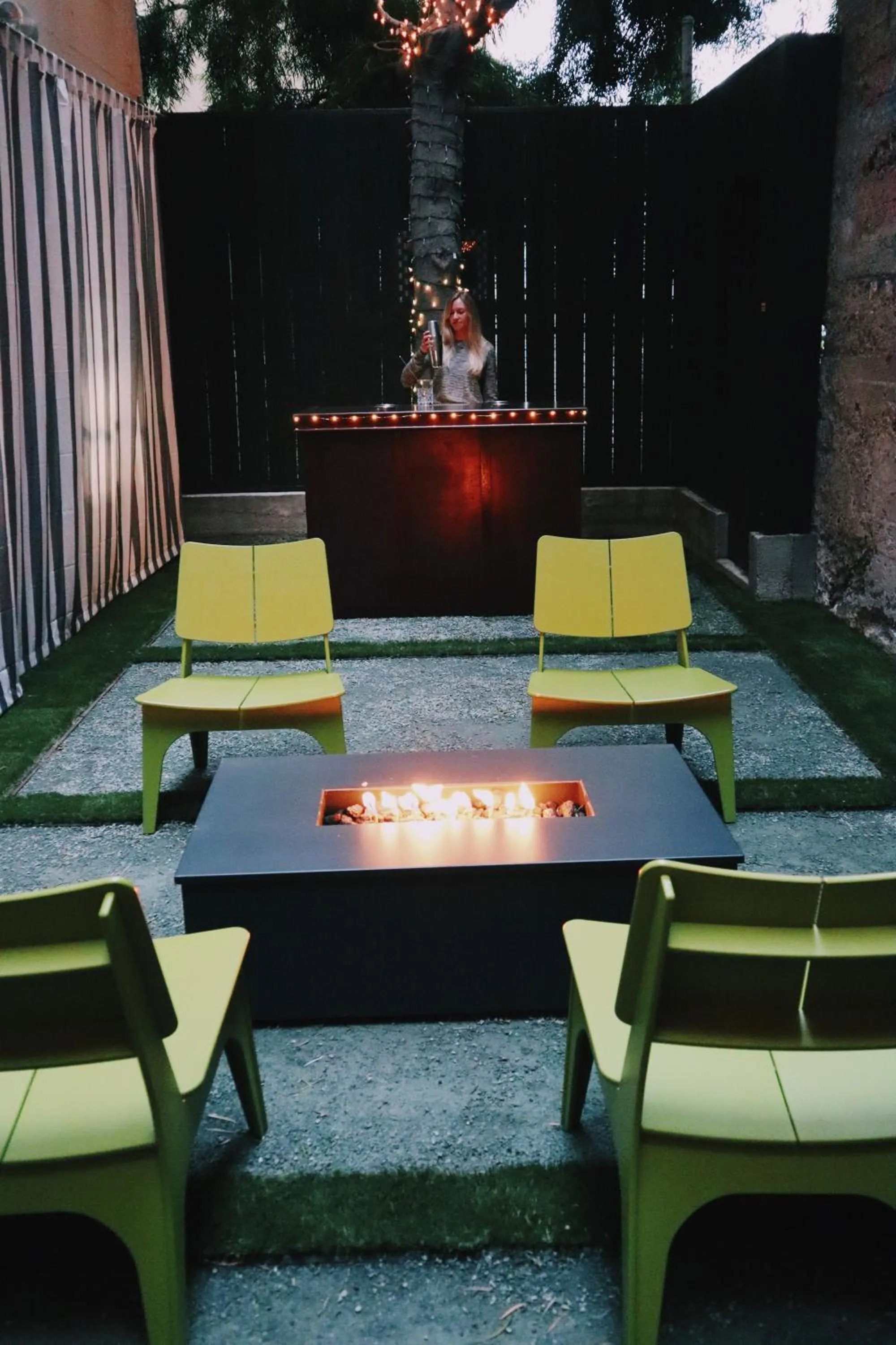 Patio in Tilden Hotel