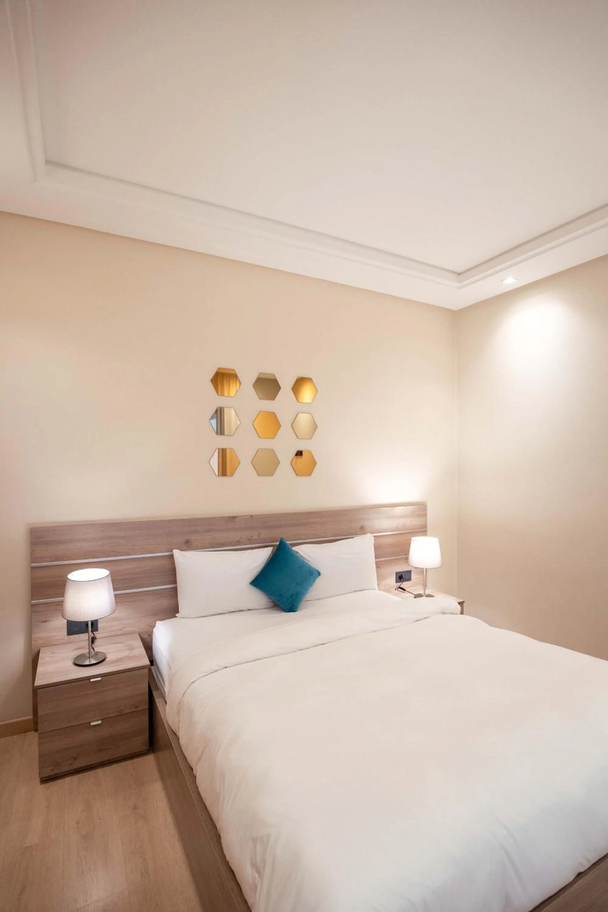 Bedroom, Bed in Flamant Rose Appart Hotel