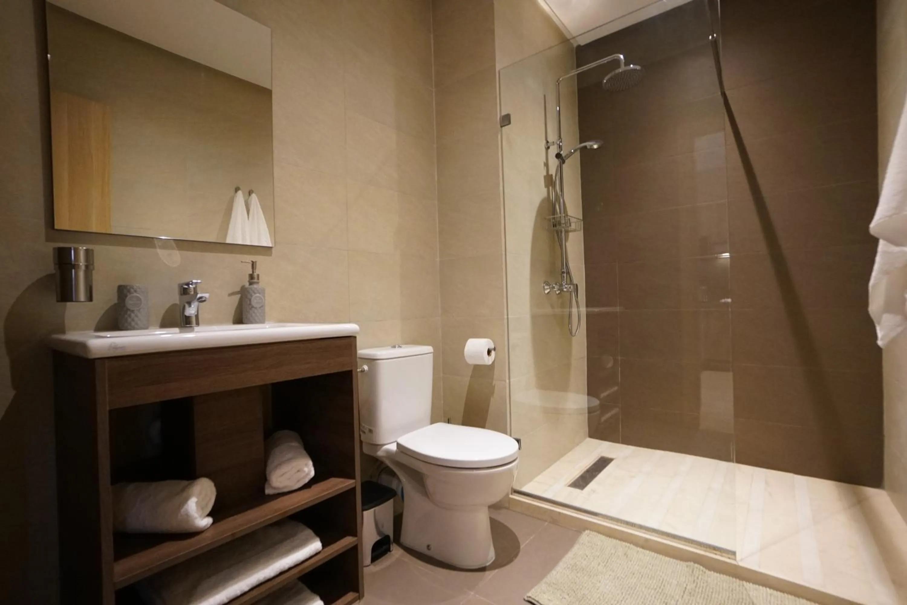 Bathroom in Flamant Rose Appart Hotel