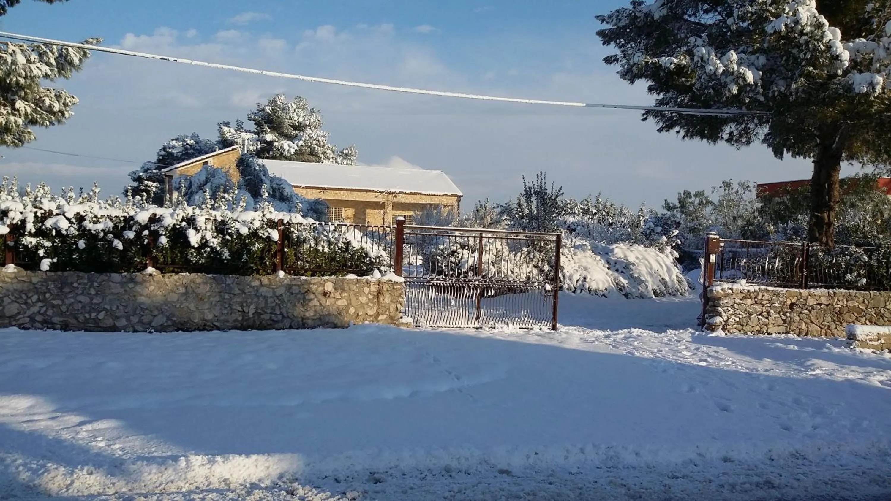 Facade/entrance in Mazzara Farm