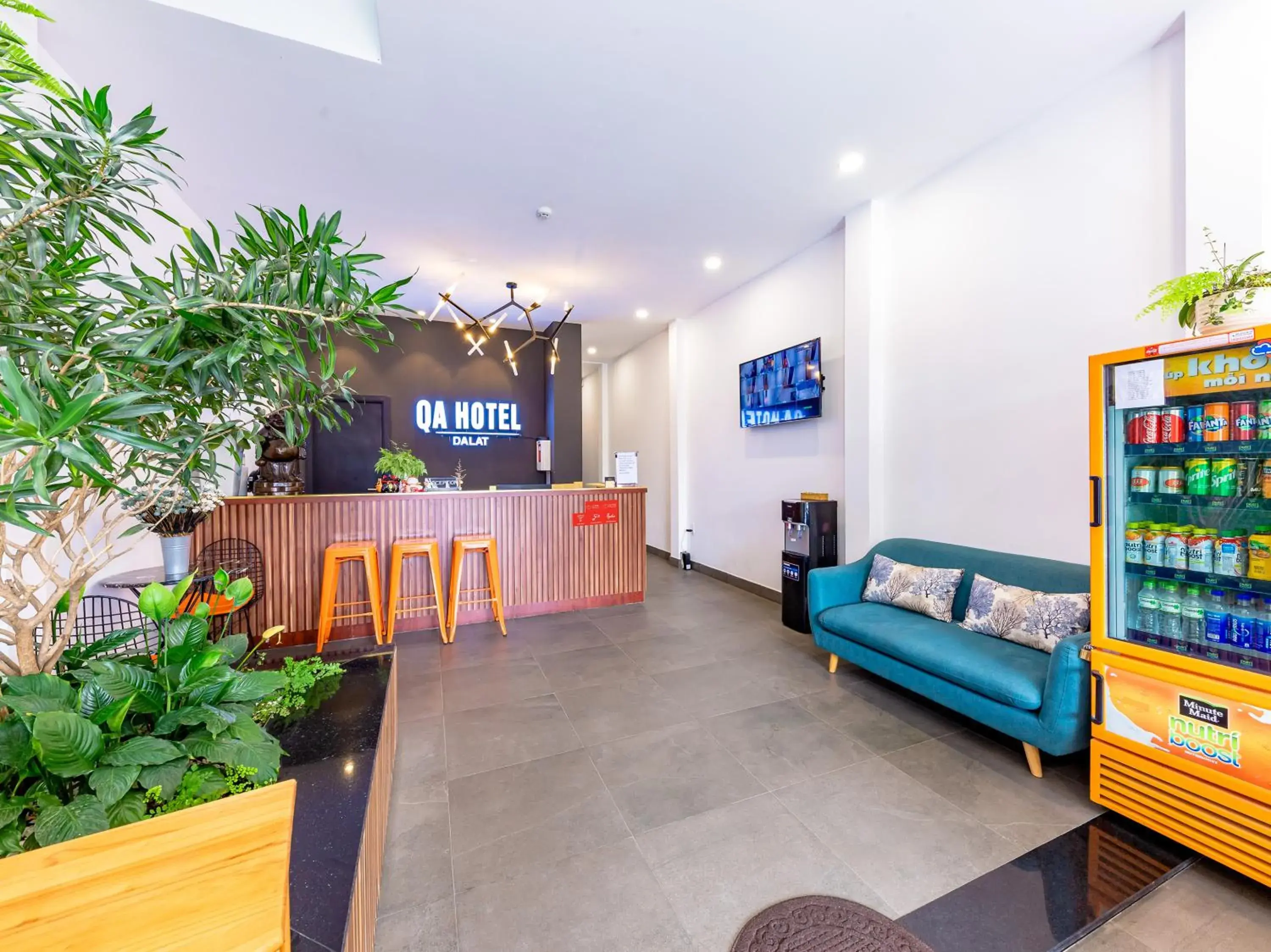 Lobby or reception in QA Hotel Dalat - City Centre Lobby or reception in QA Hotel Dalat - City Centre