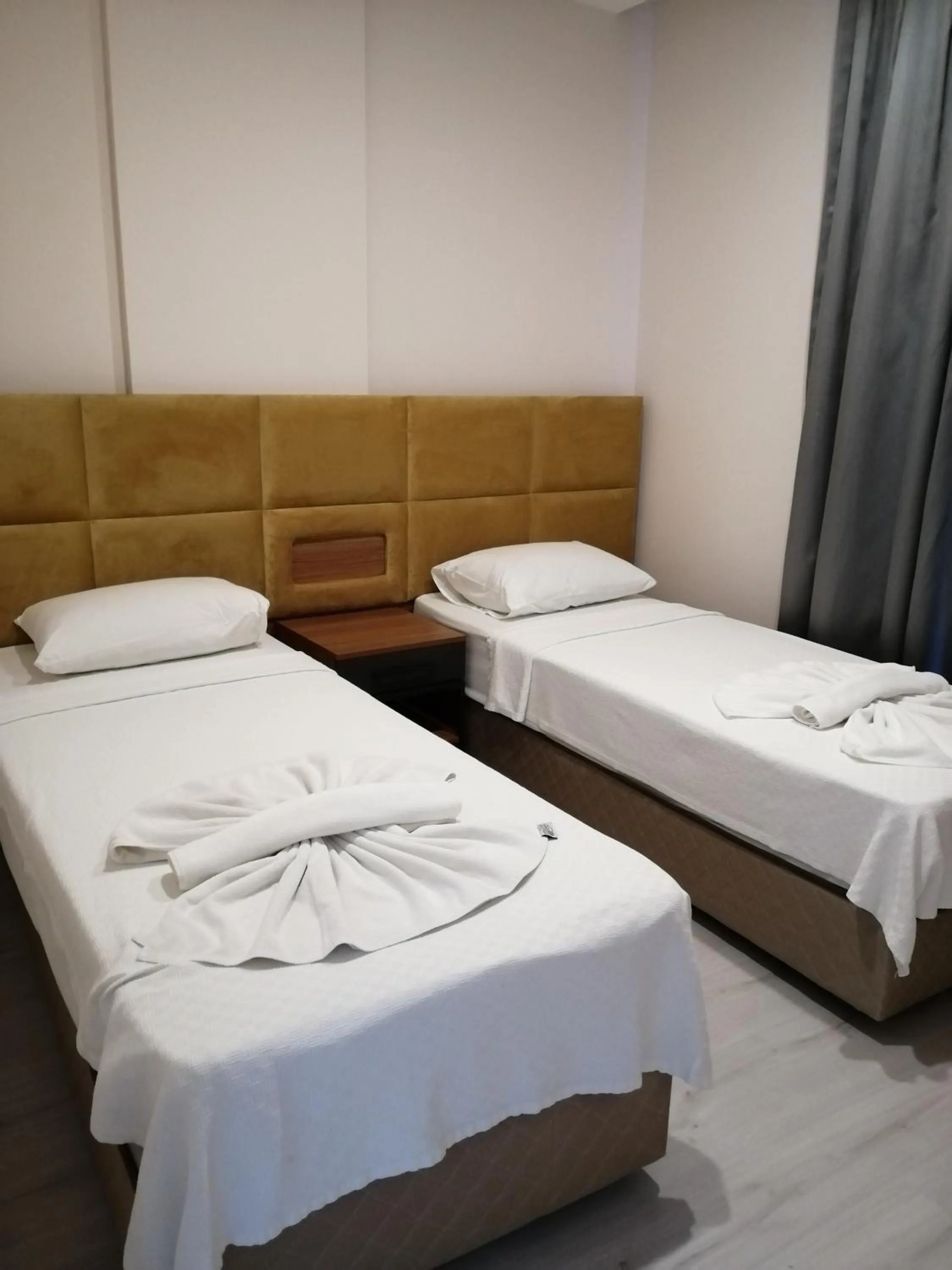 Bed in Sirena Apart & SPA