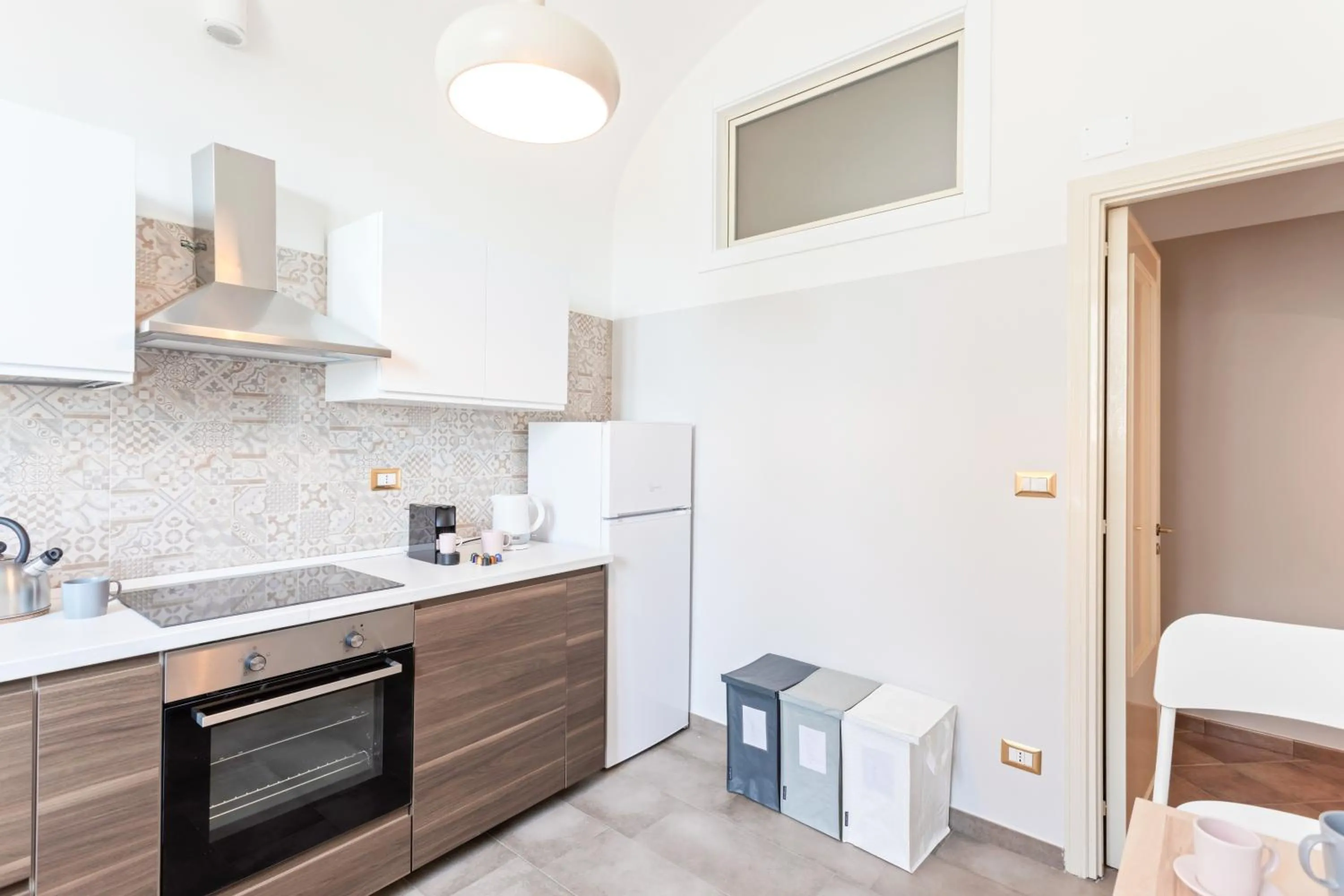 Kitchen or kitchenette in GuestHost - Catania City Center Apartment