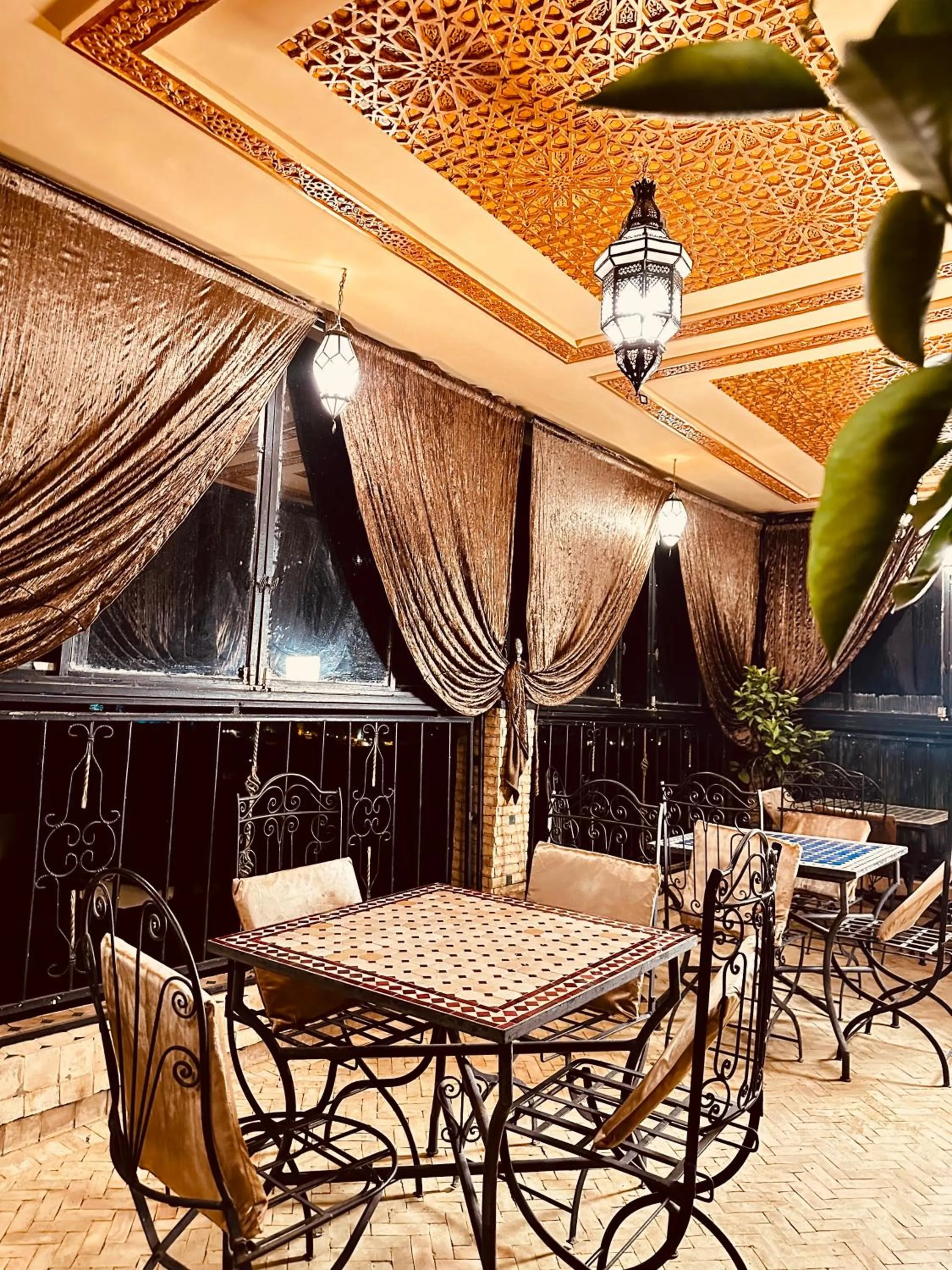 Balcony/Terrace in Riad Le Petit Patrimoine De Fés