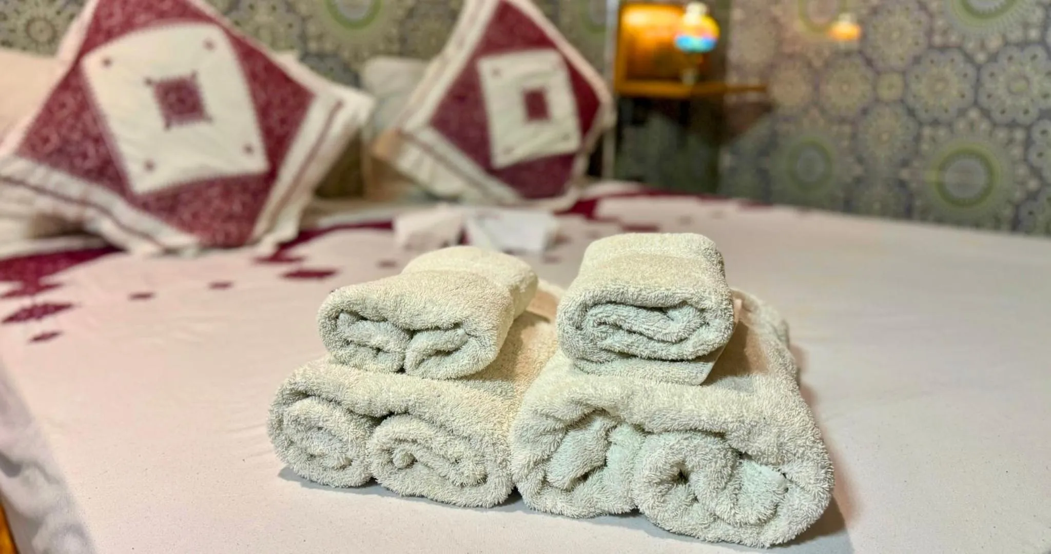 Bed in Riad Le Petit Patrimoine De Fés