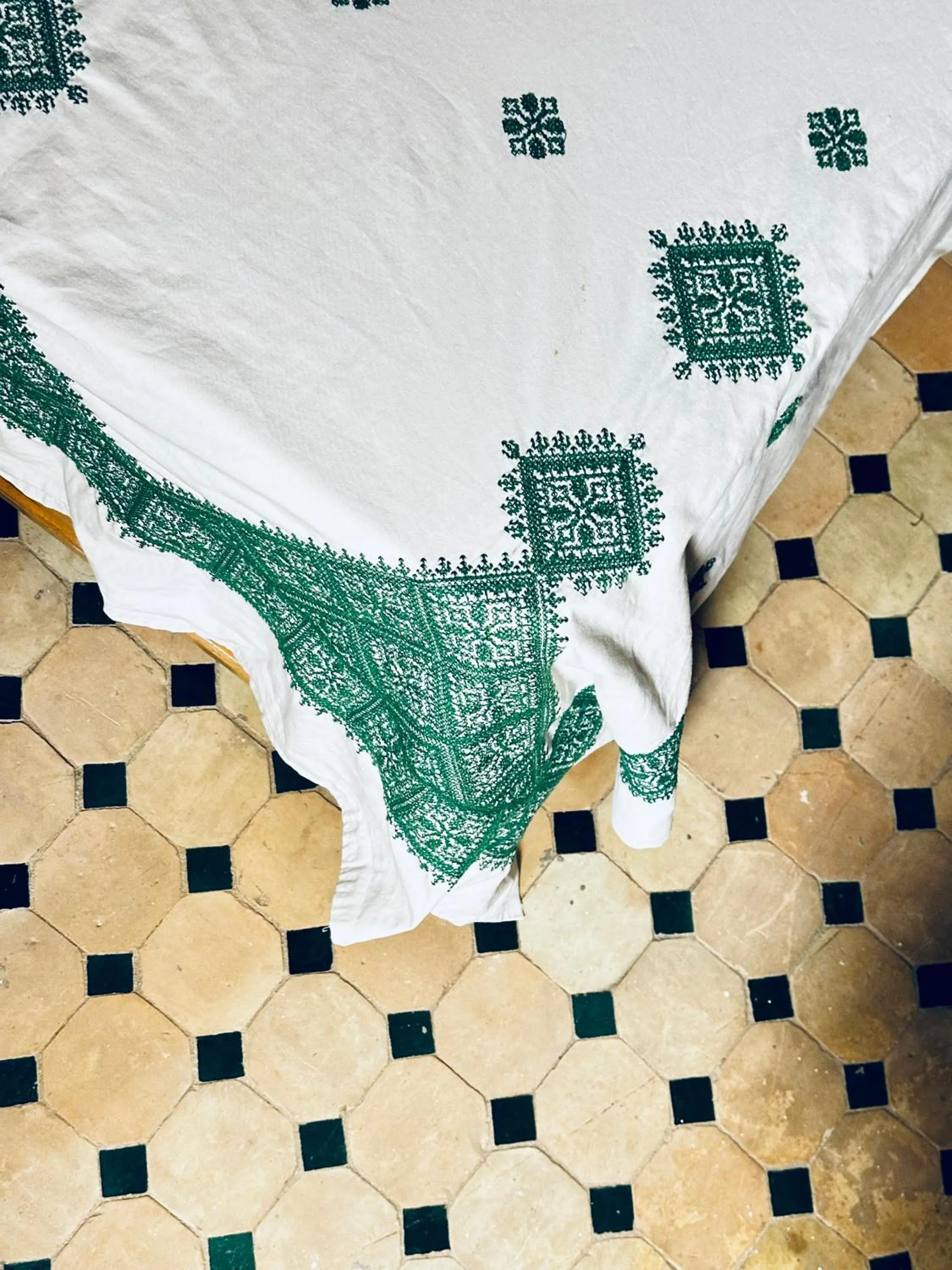 Bed in Riad Le Petit Patrimoine De Fés